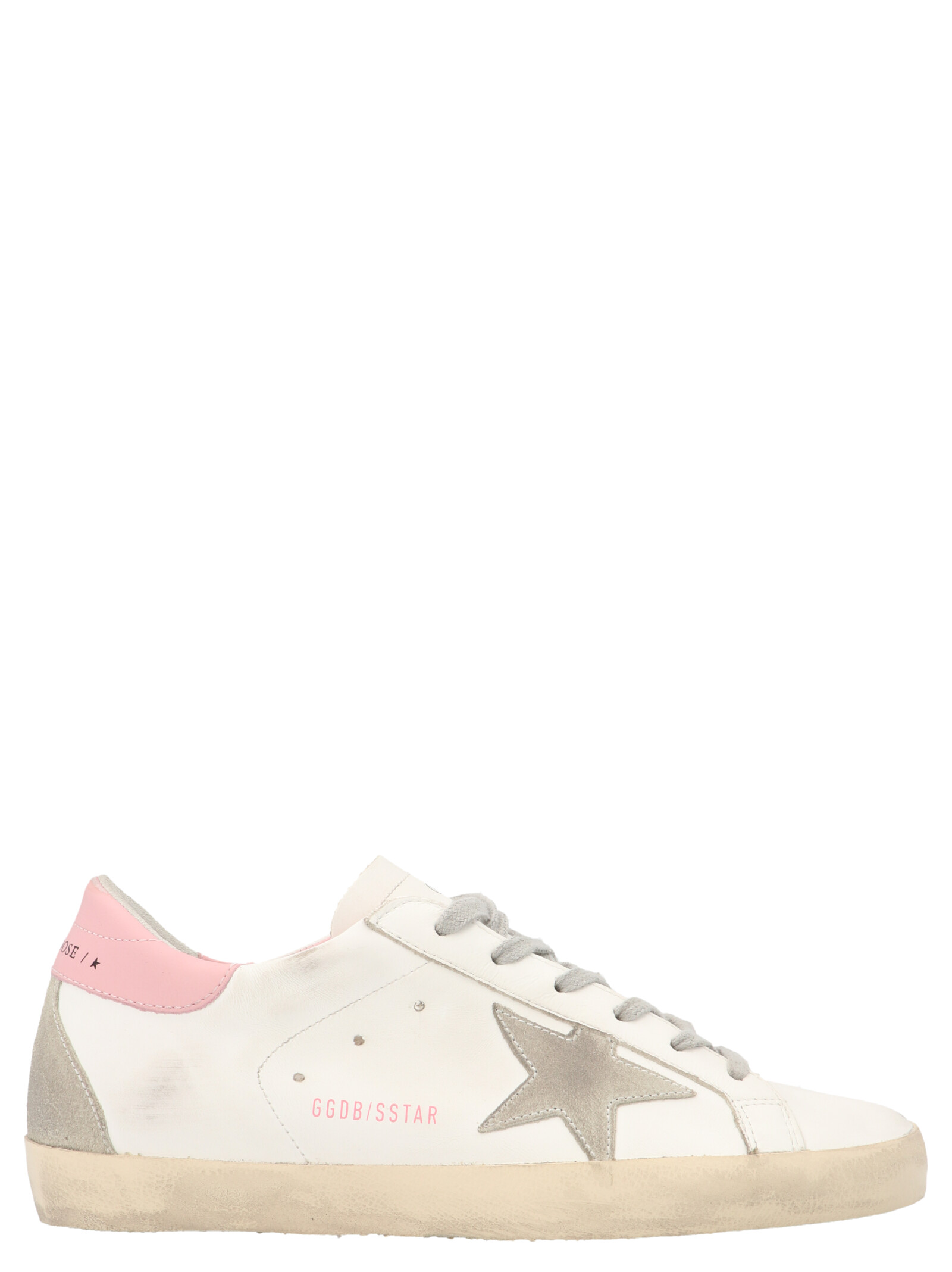Golden Goose Women's Pink Superstar Sneakers