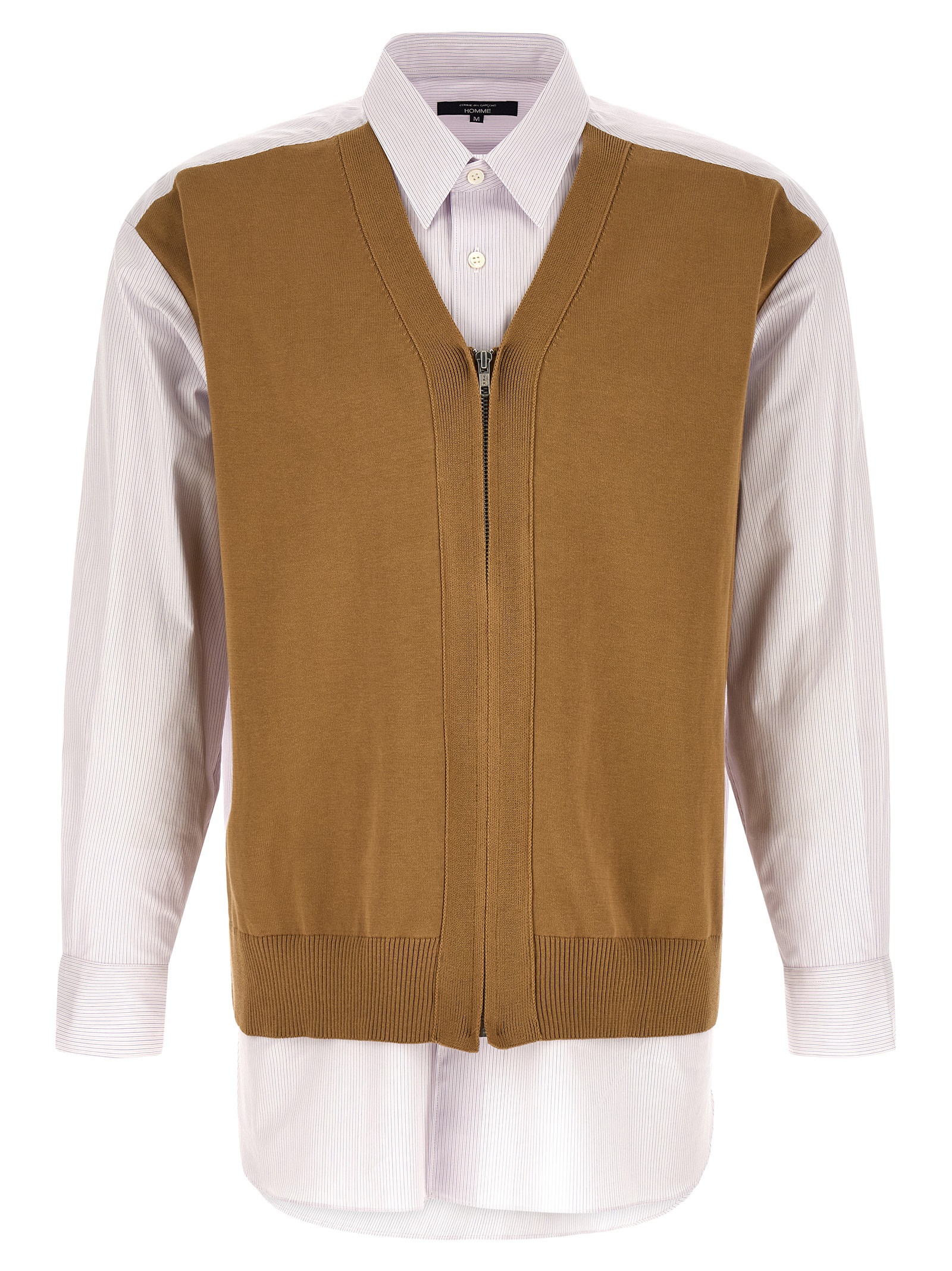 Cardigan insert shirt