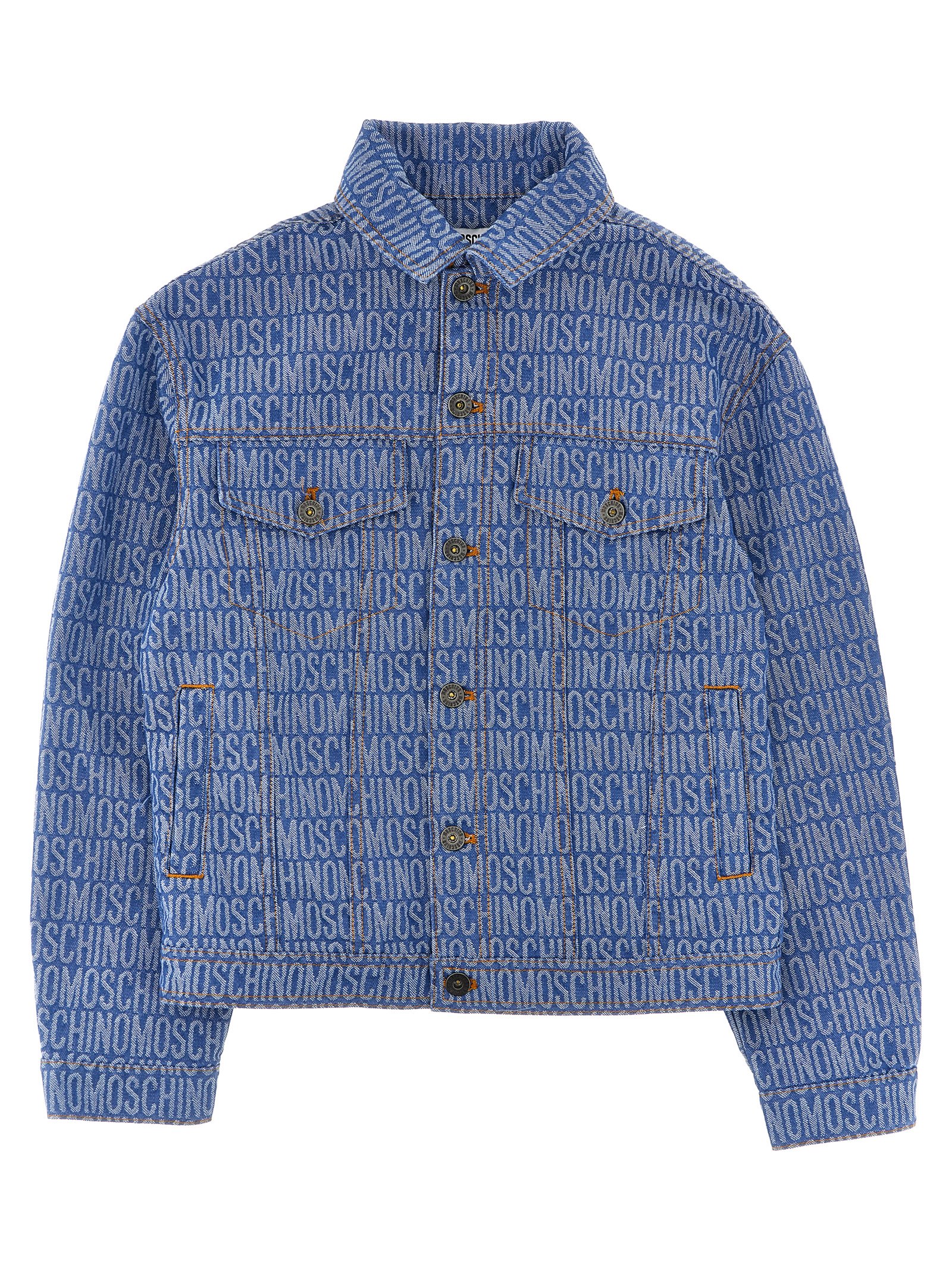 'Logo' denim jacket