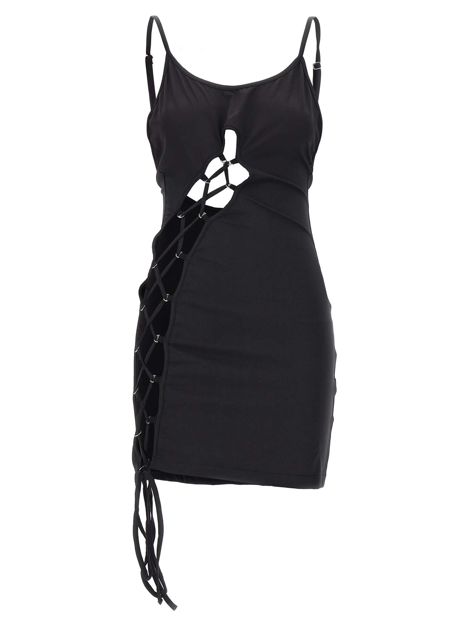 'Lace-up' dress