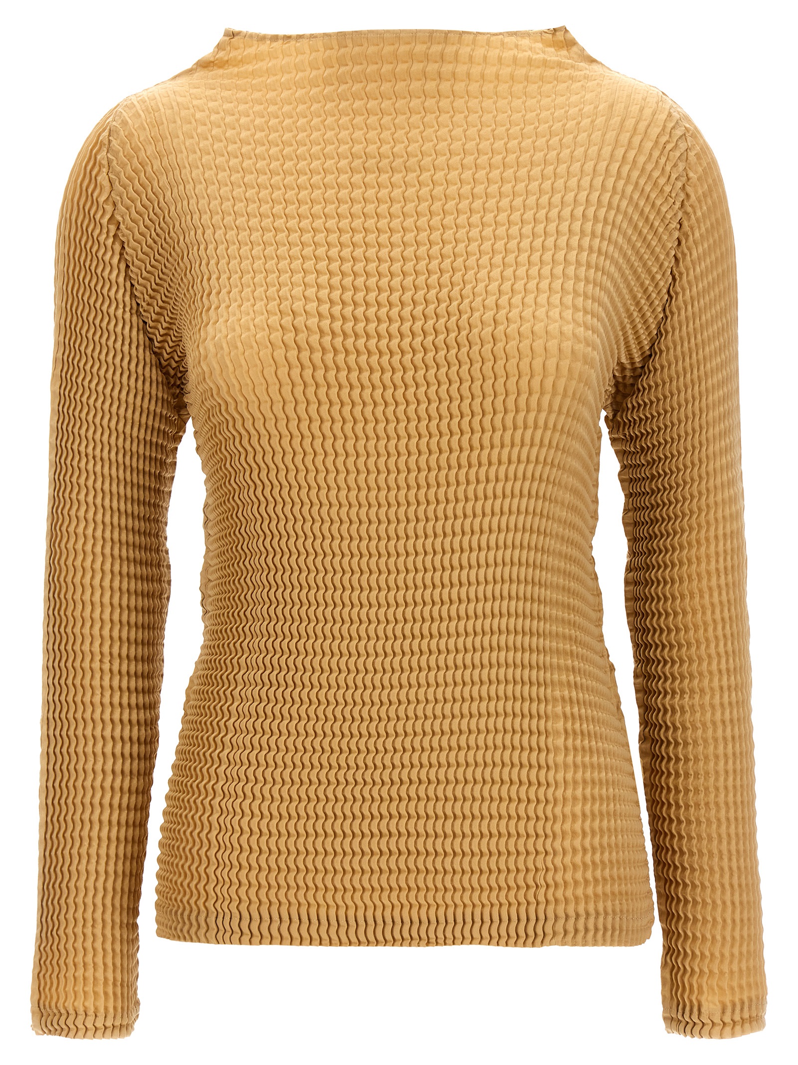 'Suede Like Pleats' blouse