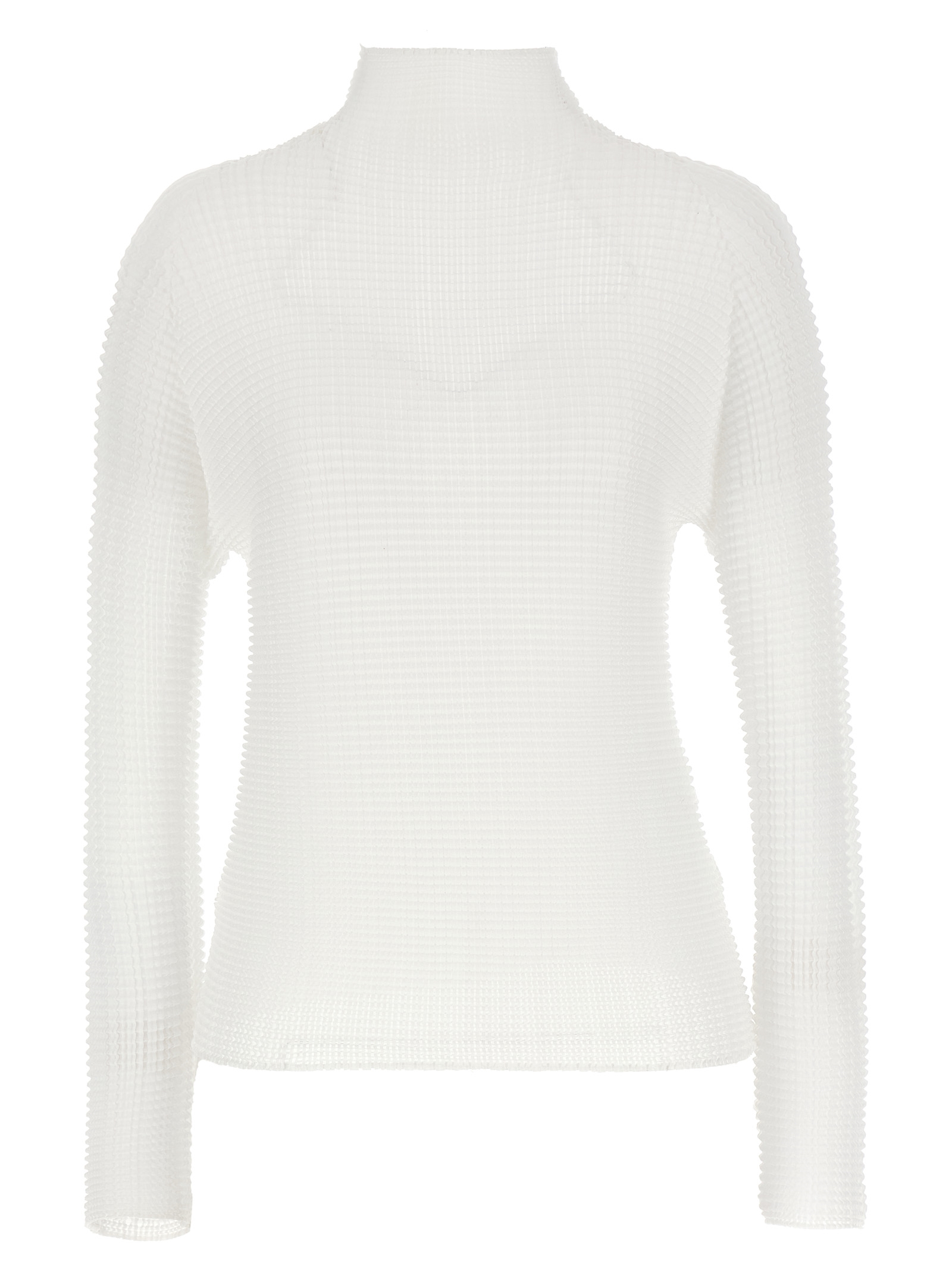 'Wooly Pleats-56' blouse