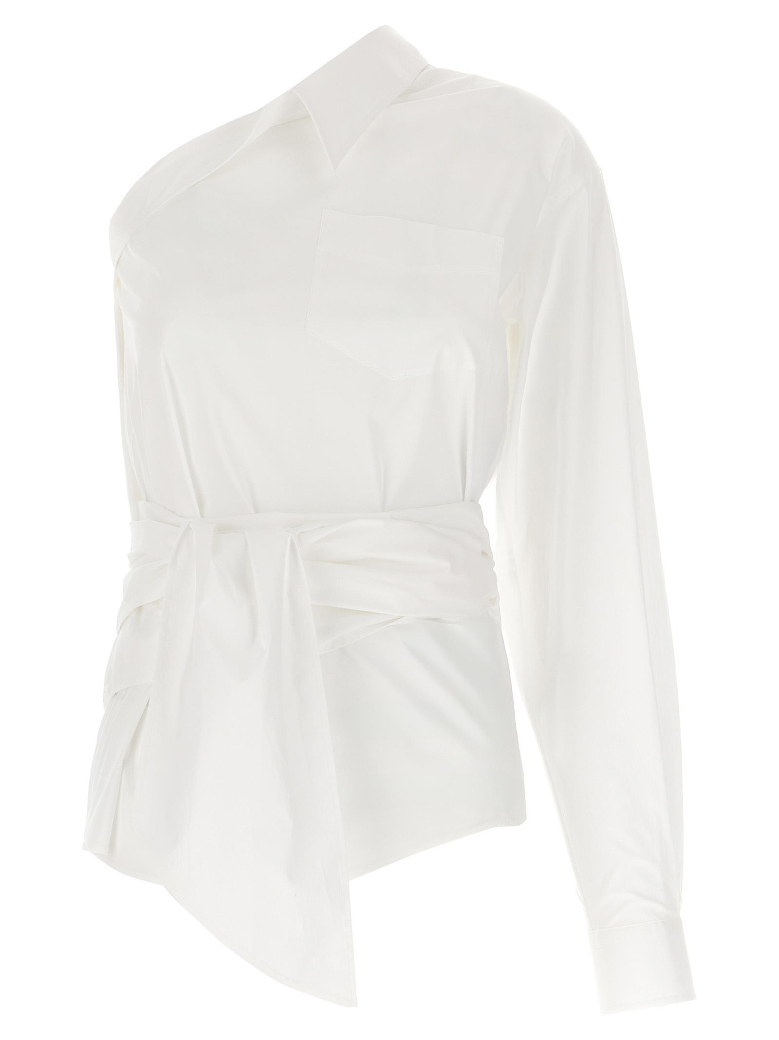One-shoulder shirt