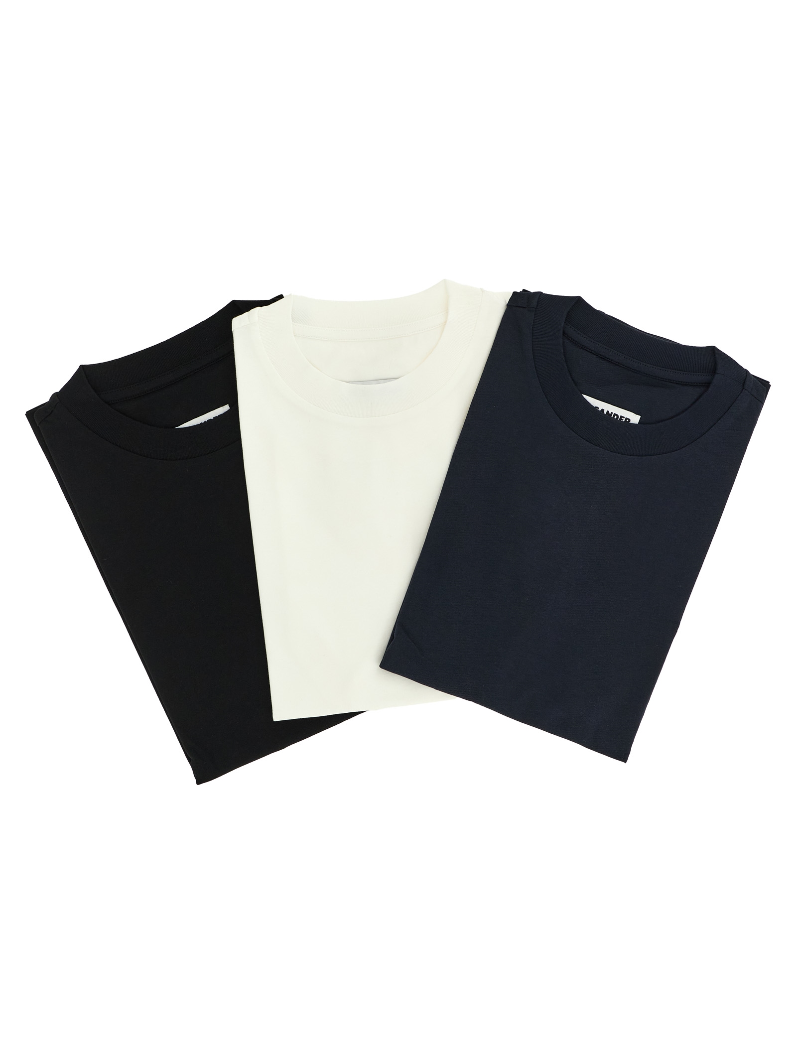 3-pack Logo embroidery T-shirt