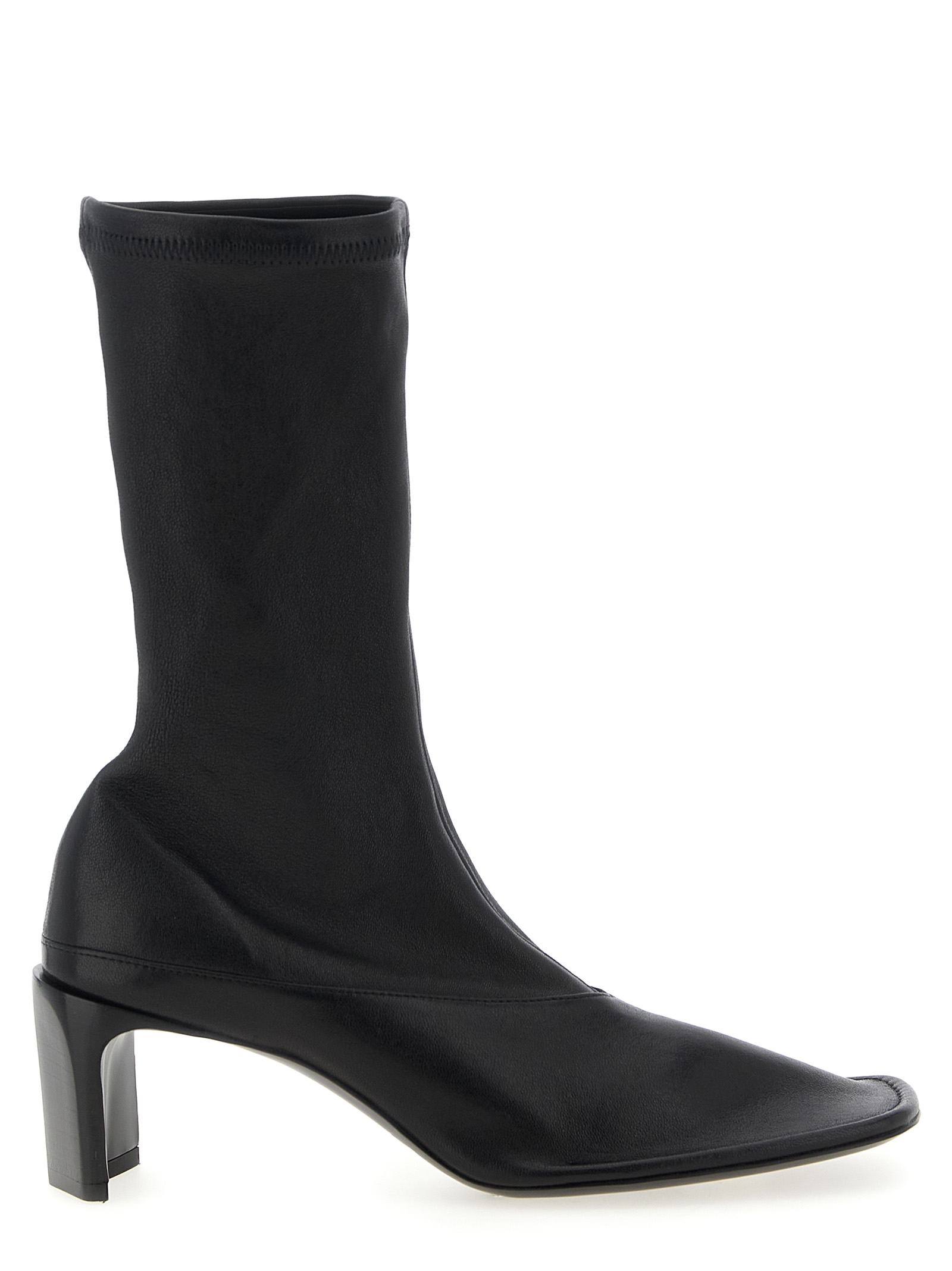 Nappa ankle boots