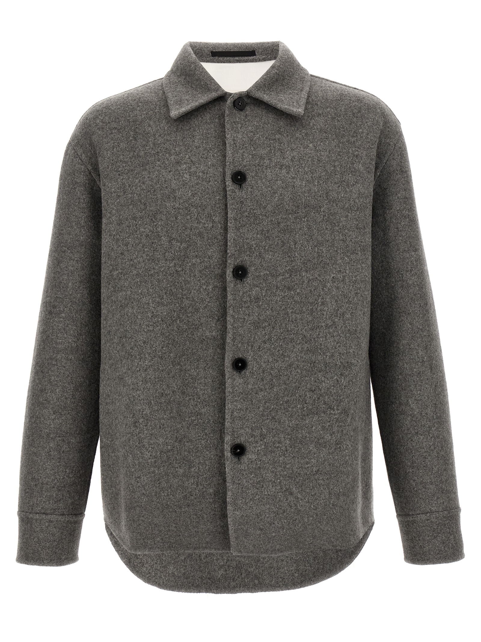 Wool overshirt