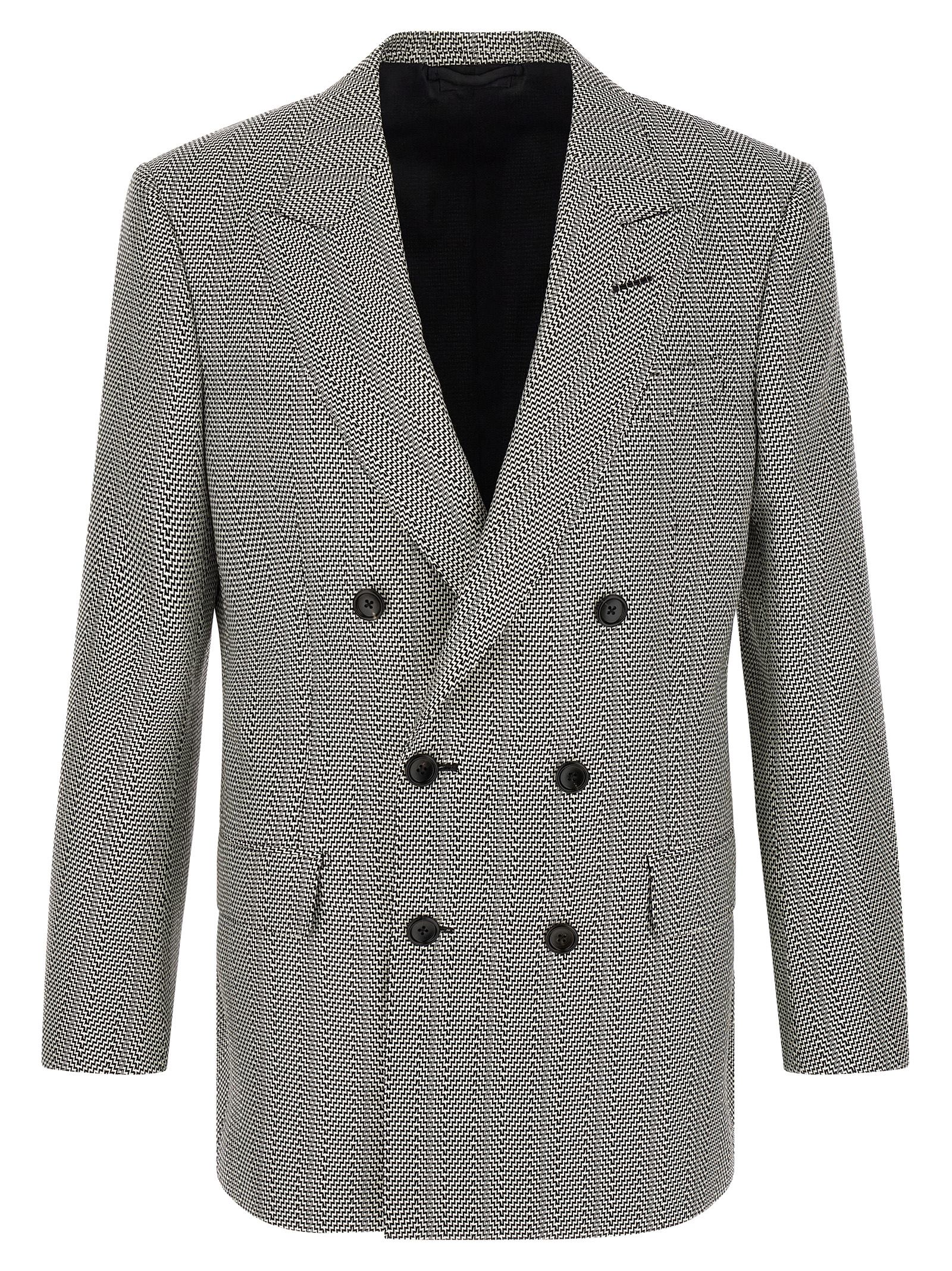 Jacquard blazer