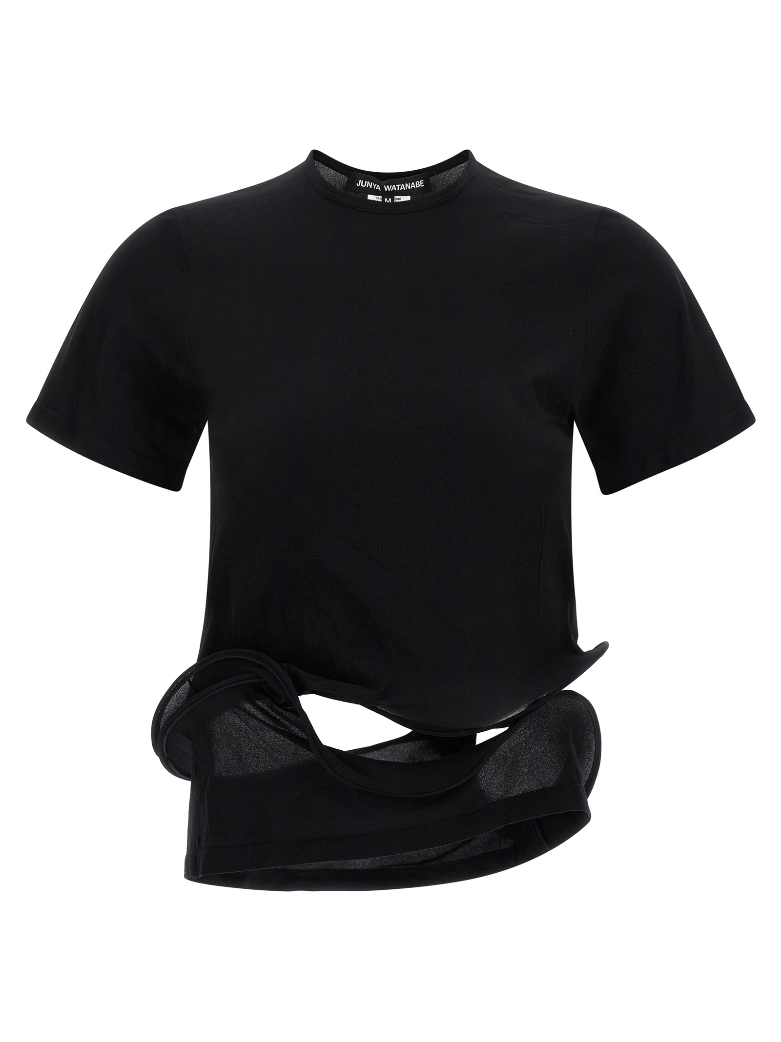 Sculptural background t-shirt