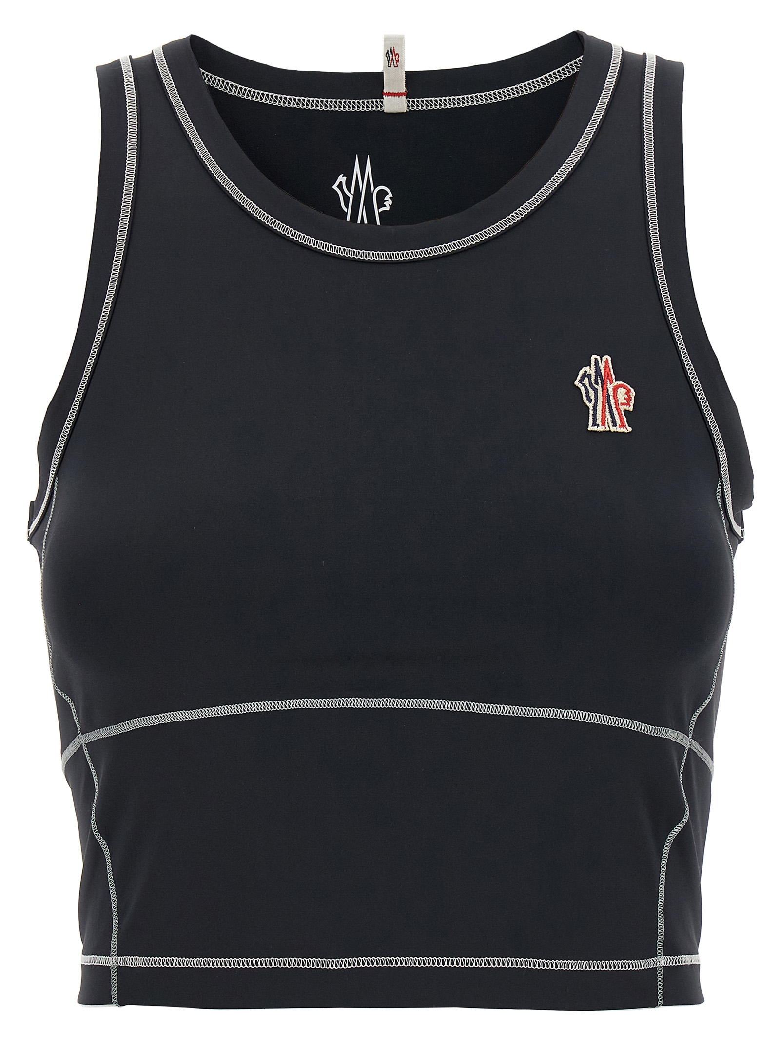 Logo patch sporty top