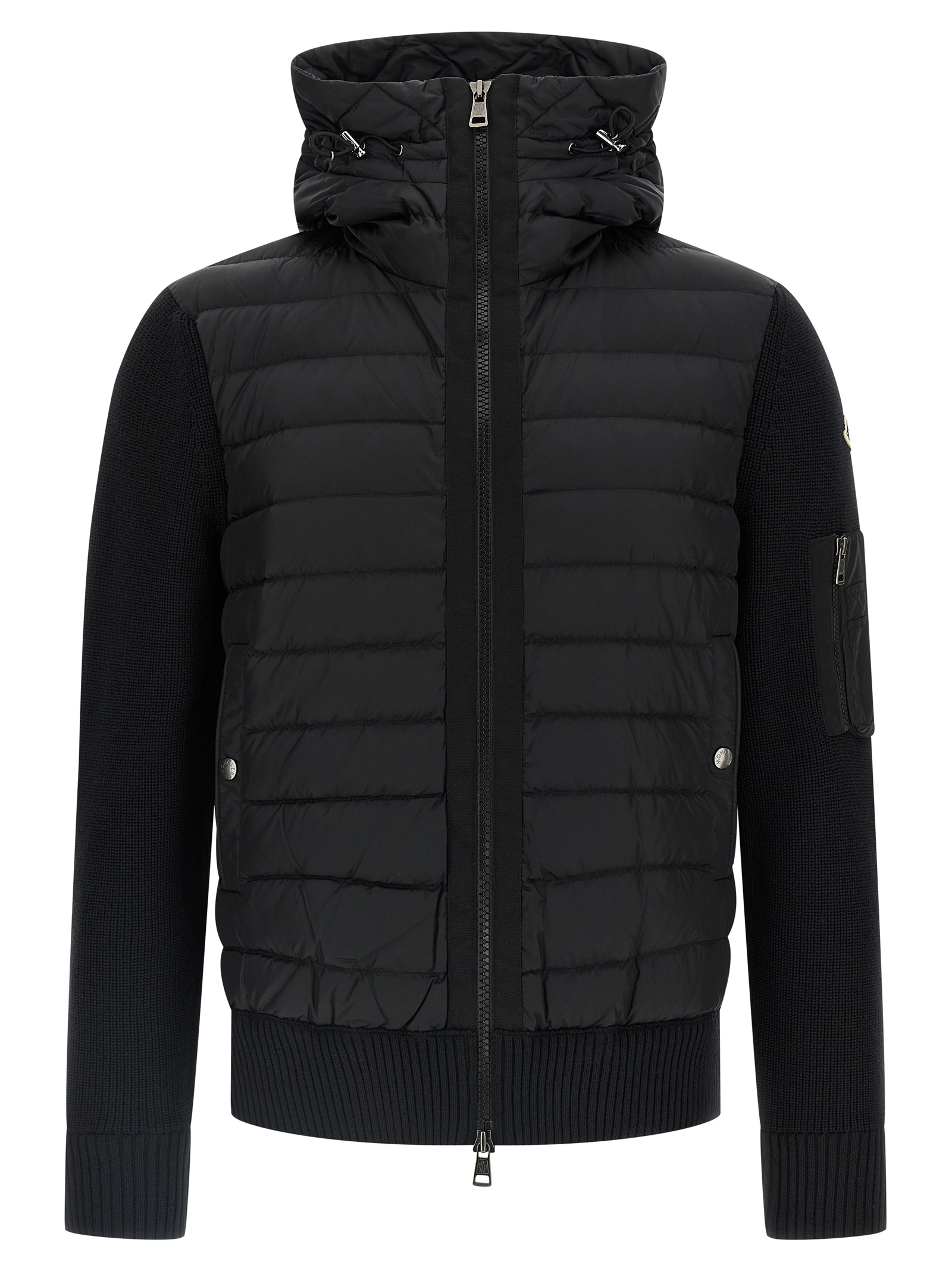 Tricot Hooded Cardigan