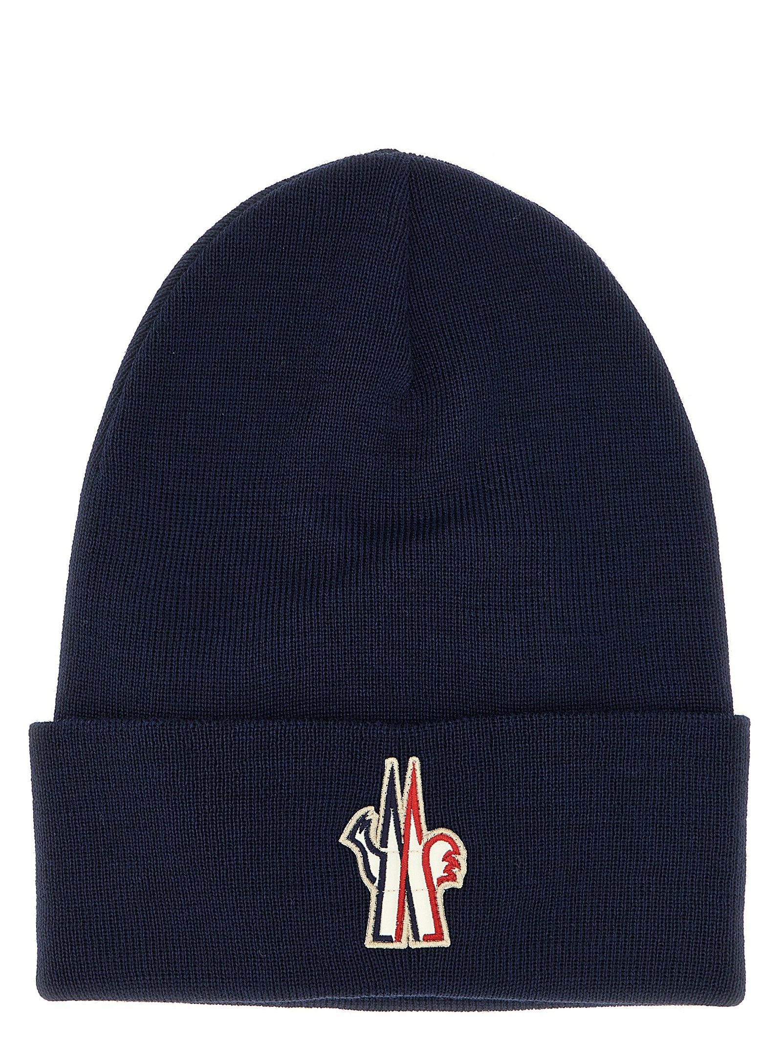 Logo patch beanie