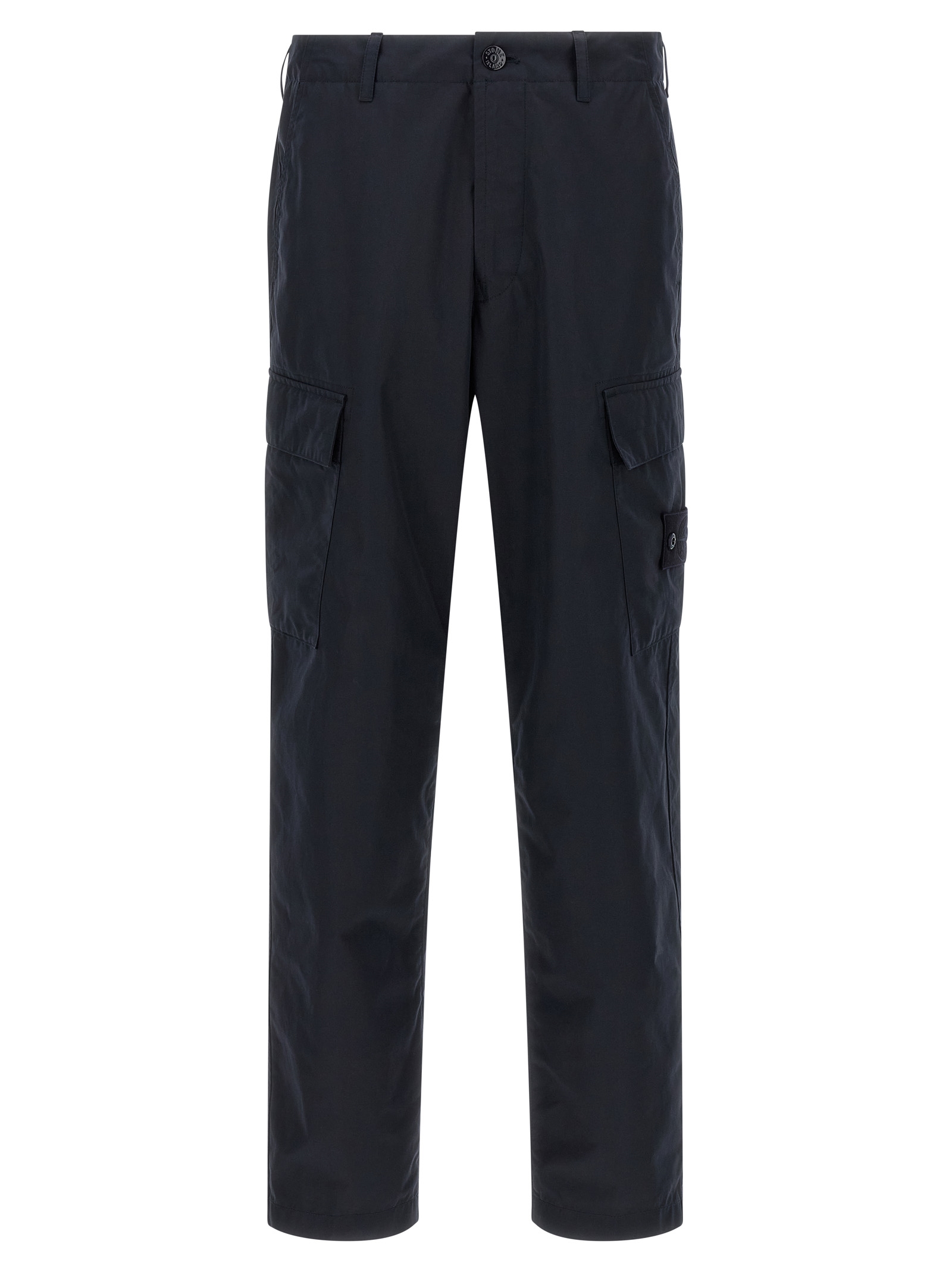 Logo badge cargo pants