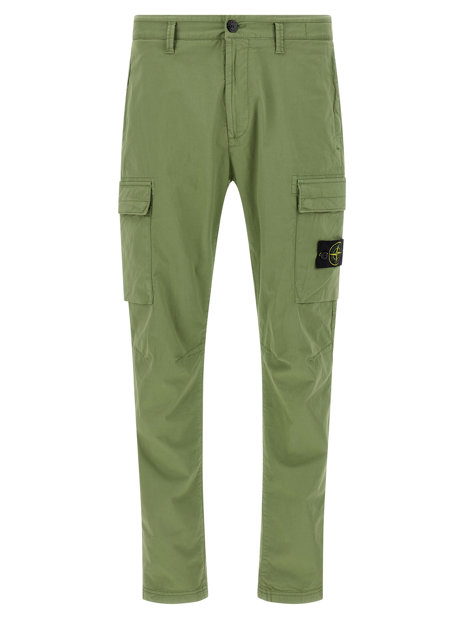 Logo badge cargo pants