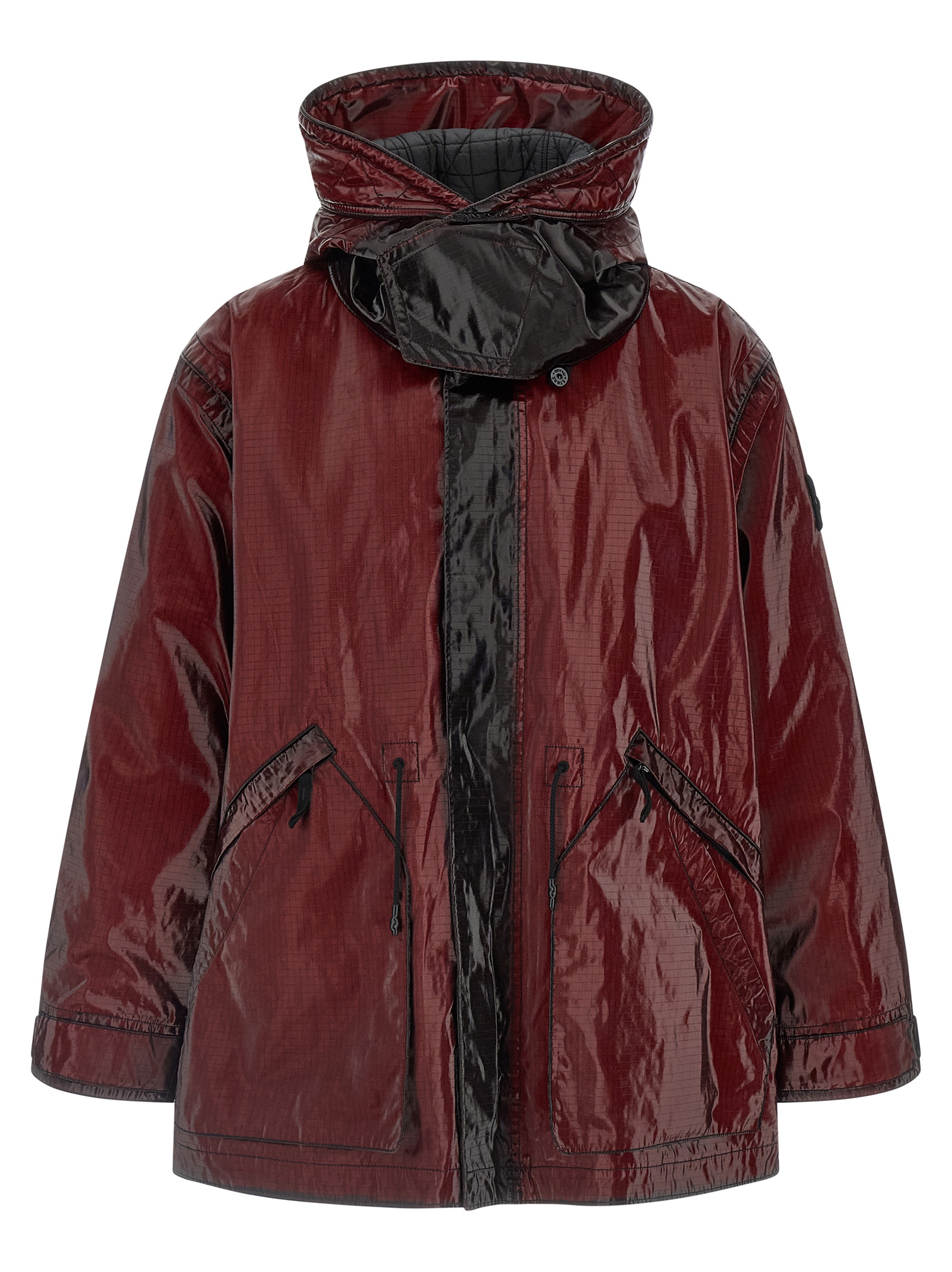 '4100079 Uneven Ripstop Prismatico' parka