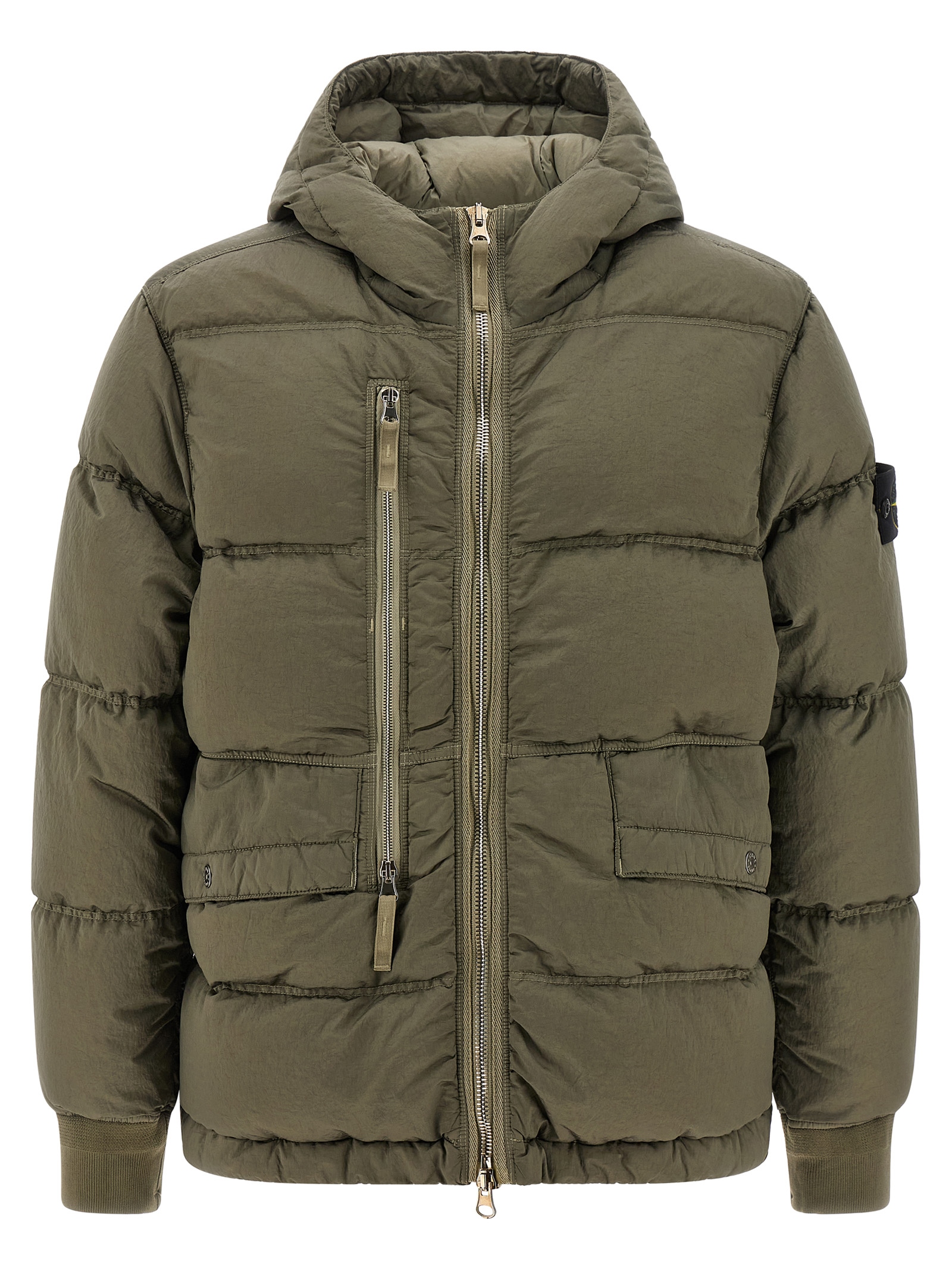 Metal Nylon down jacket