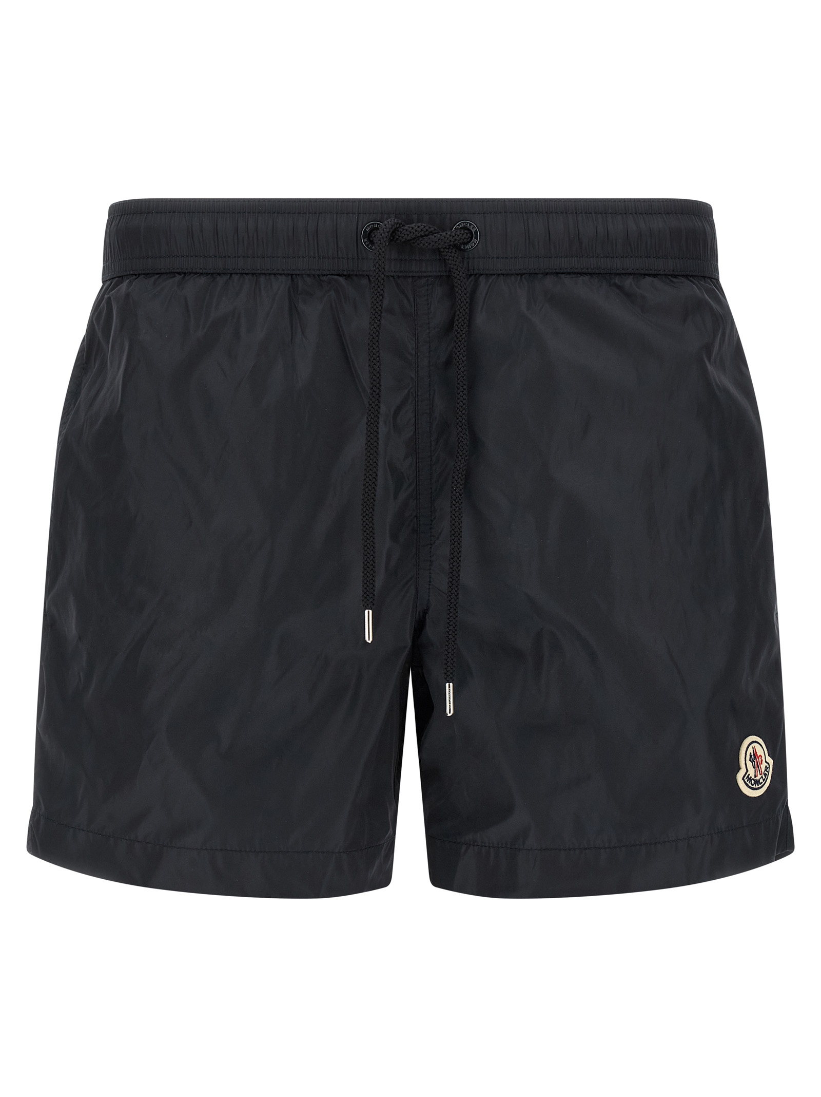 Logo patch swim shorts