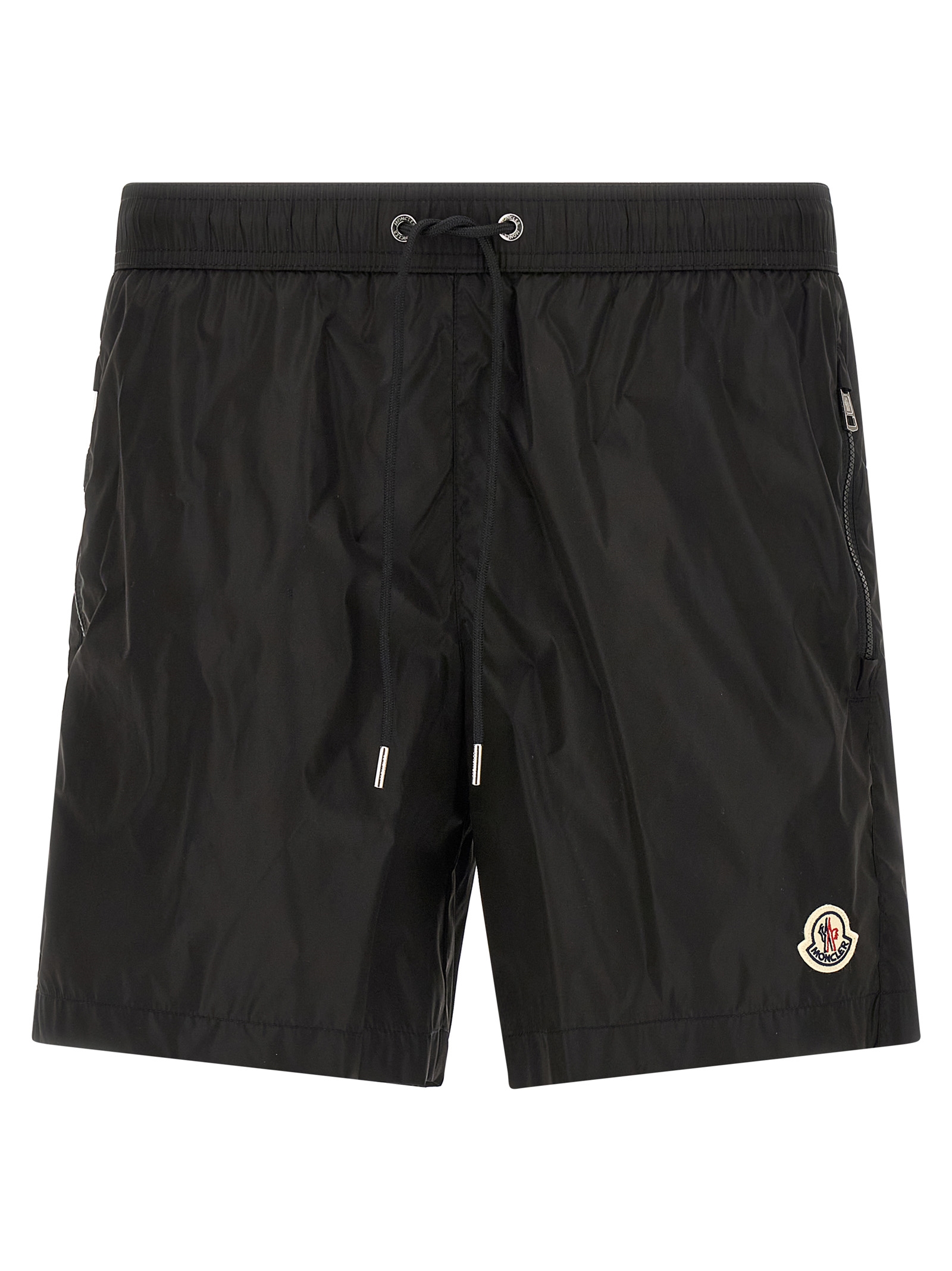 Logo patch swim shorts