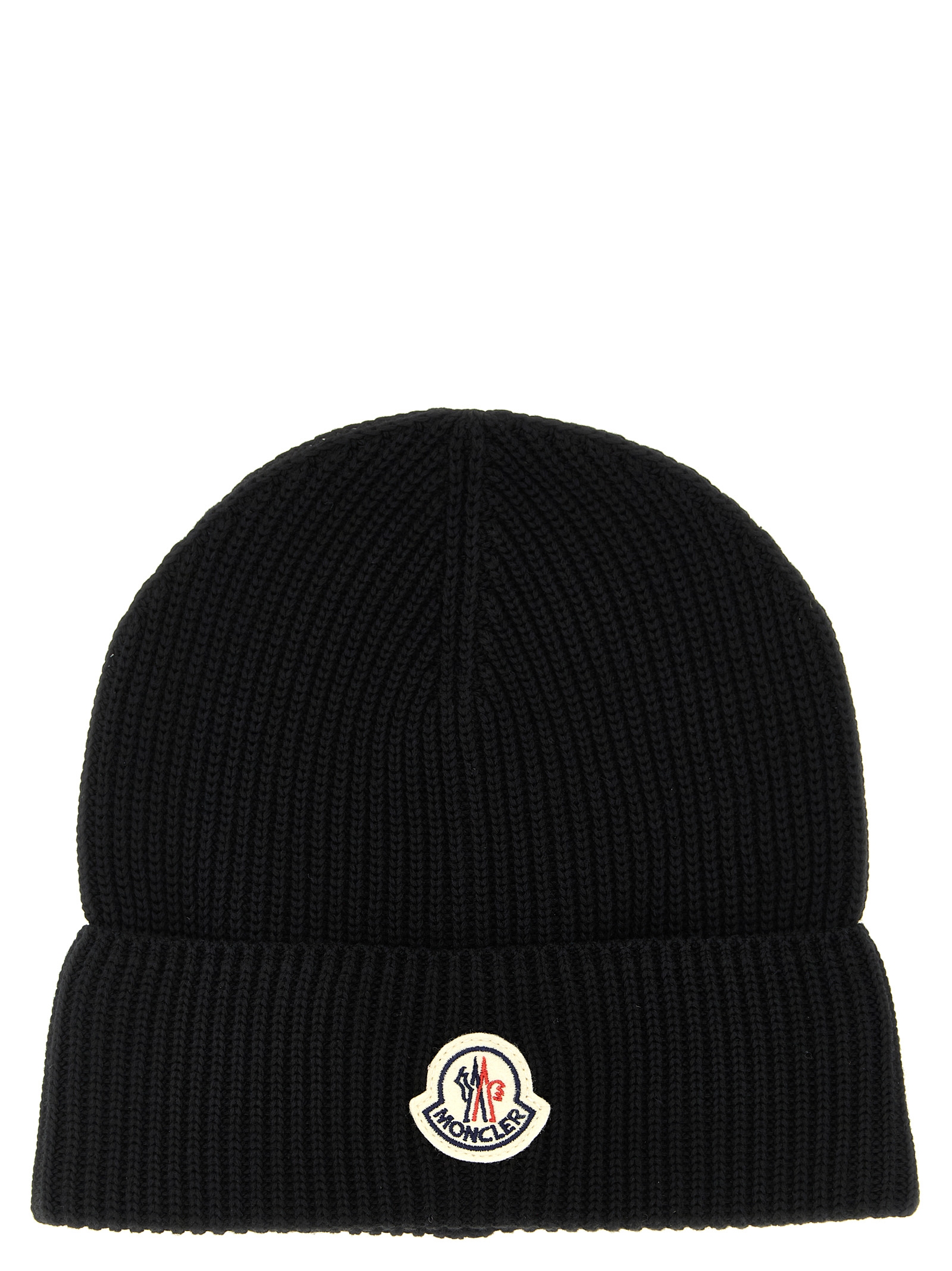 Logo patch beanie