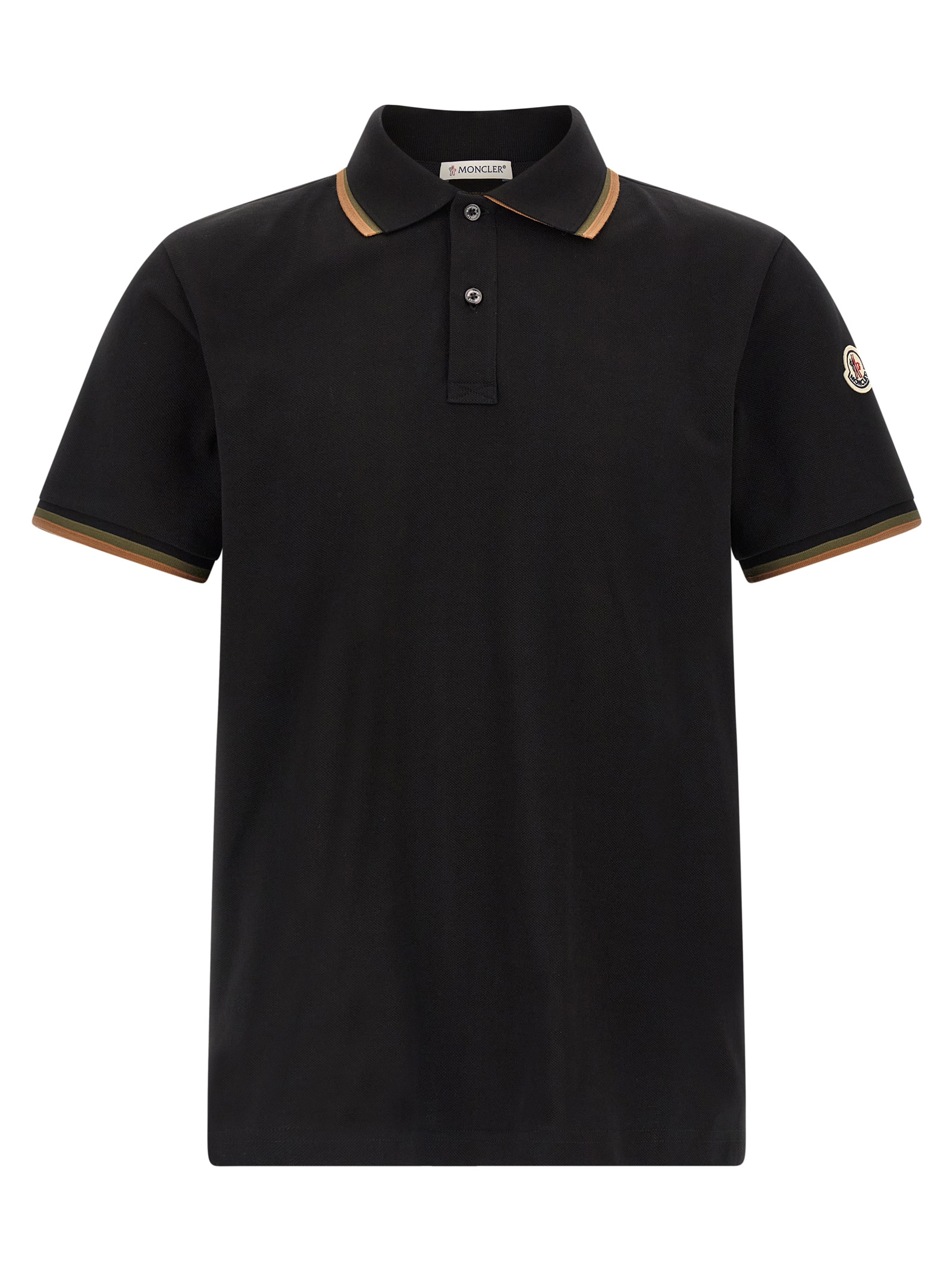 Double layer collar polo shirt