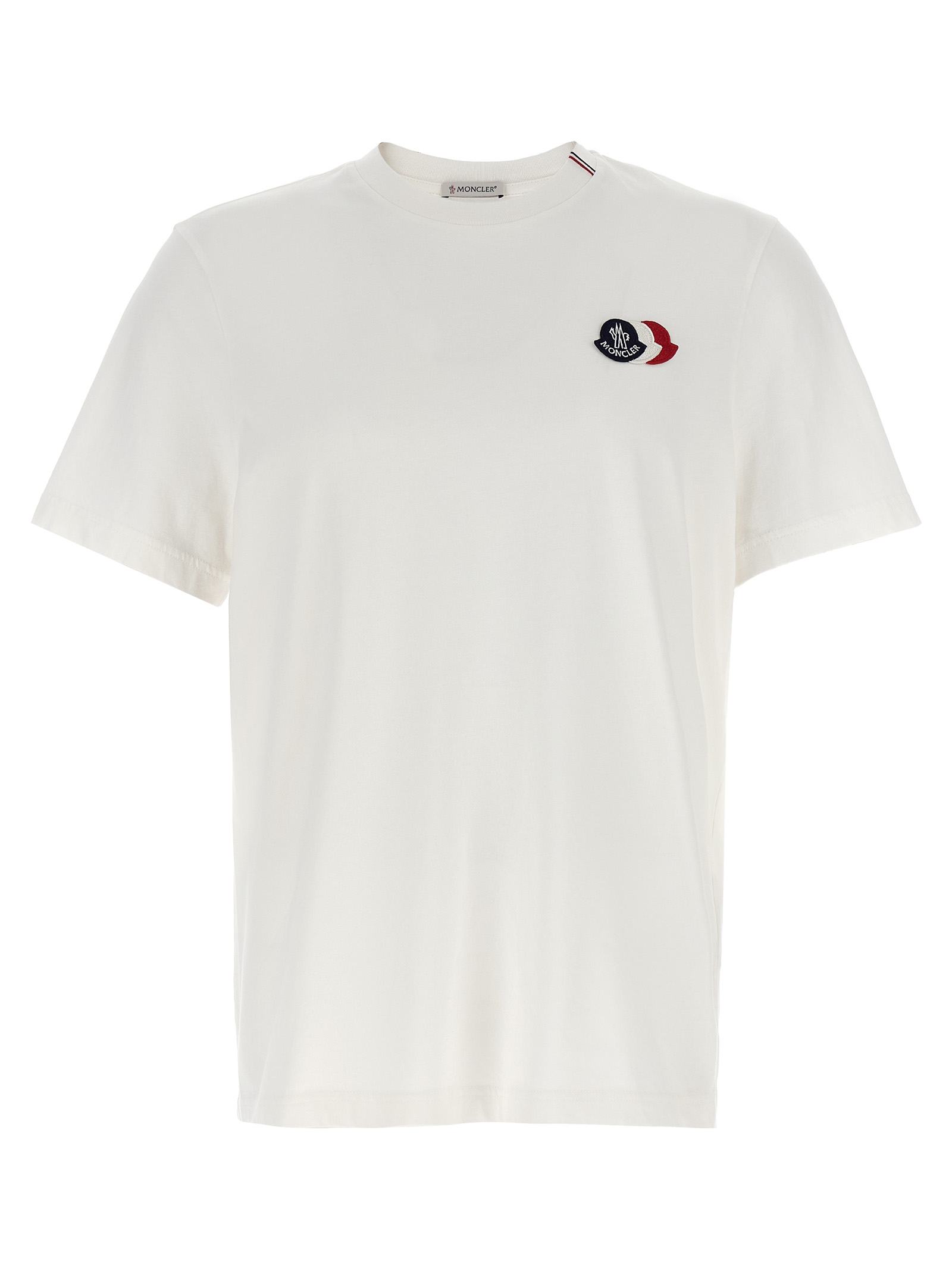 Tricolor logo patch t-shirt