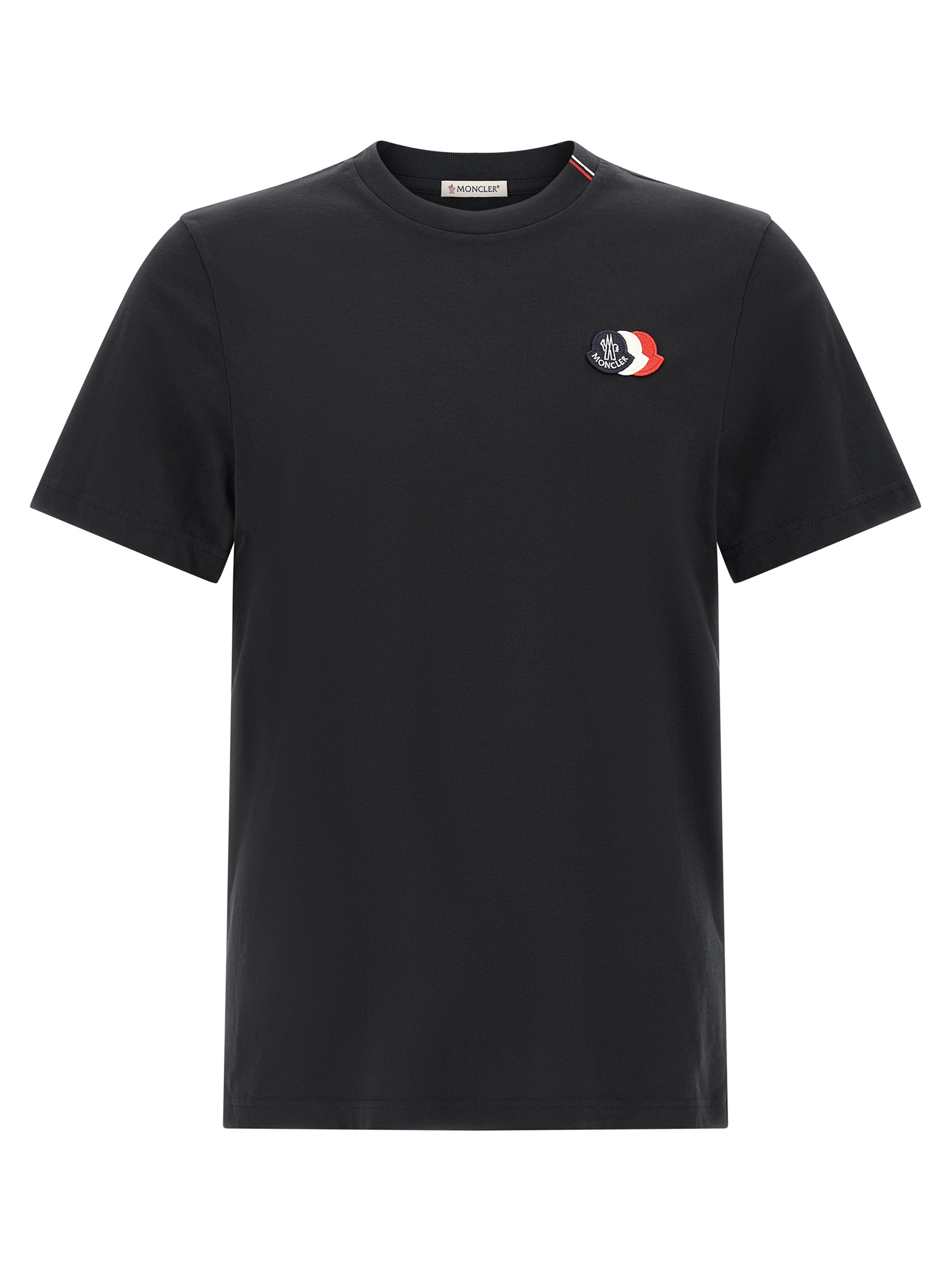 Tricolor logo patch t-shirt