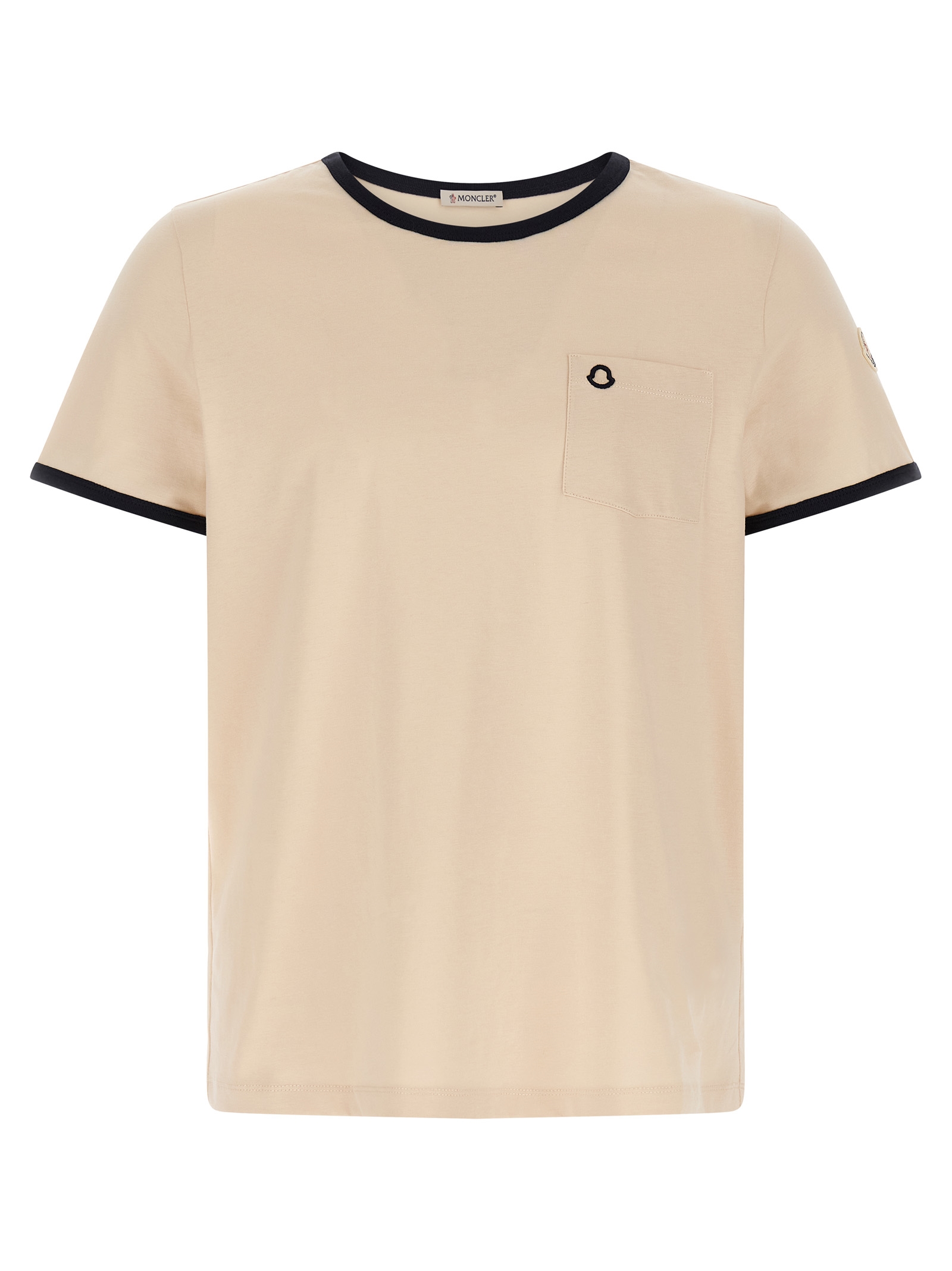 Logo embroidery pocket T-shirt