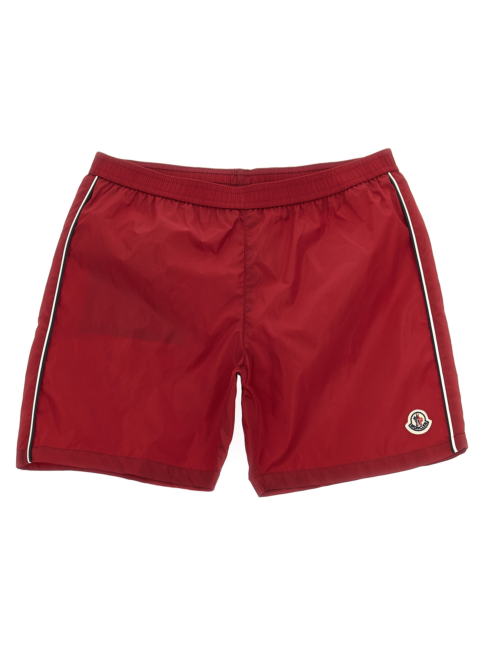 Tricolor trim swimsuit