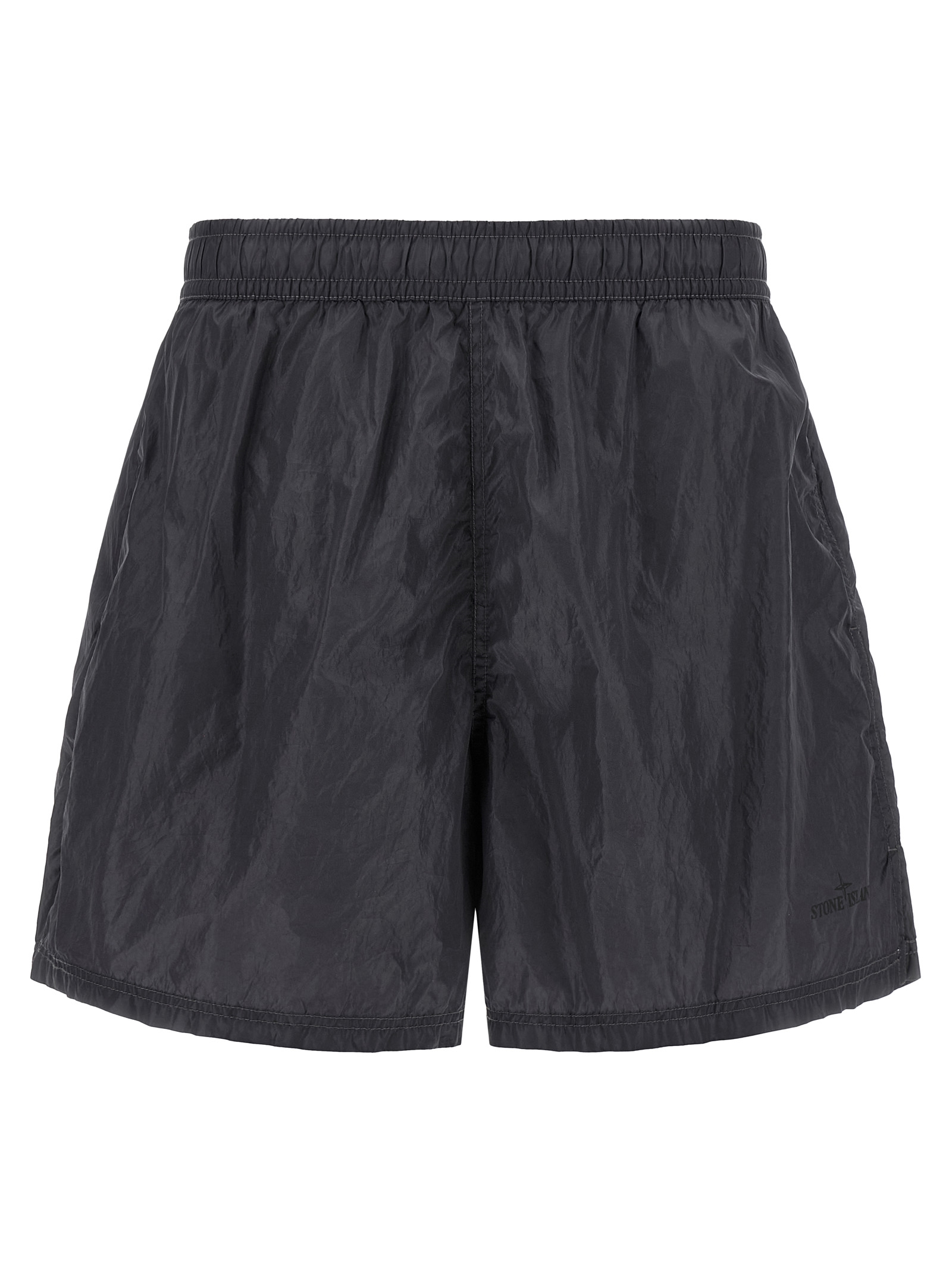 Logo print swim shorts
