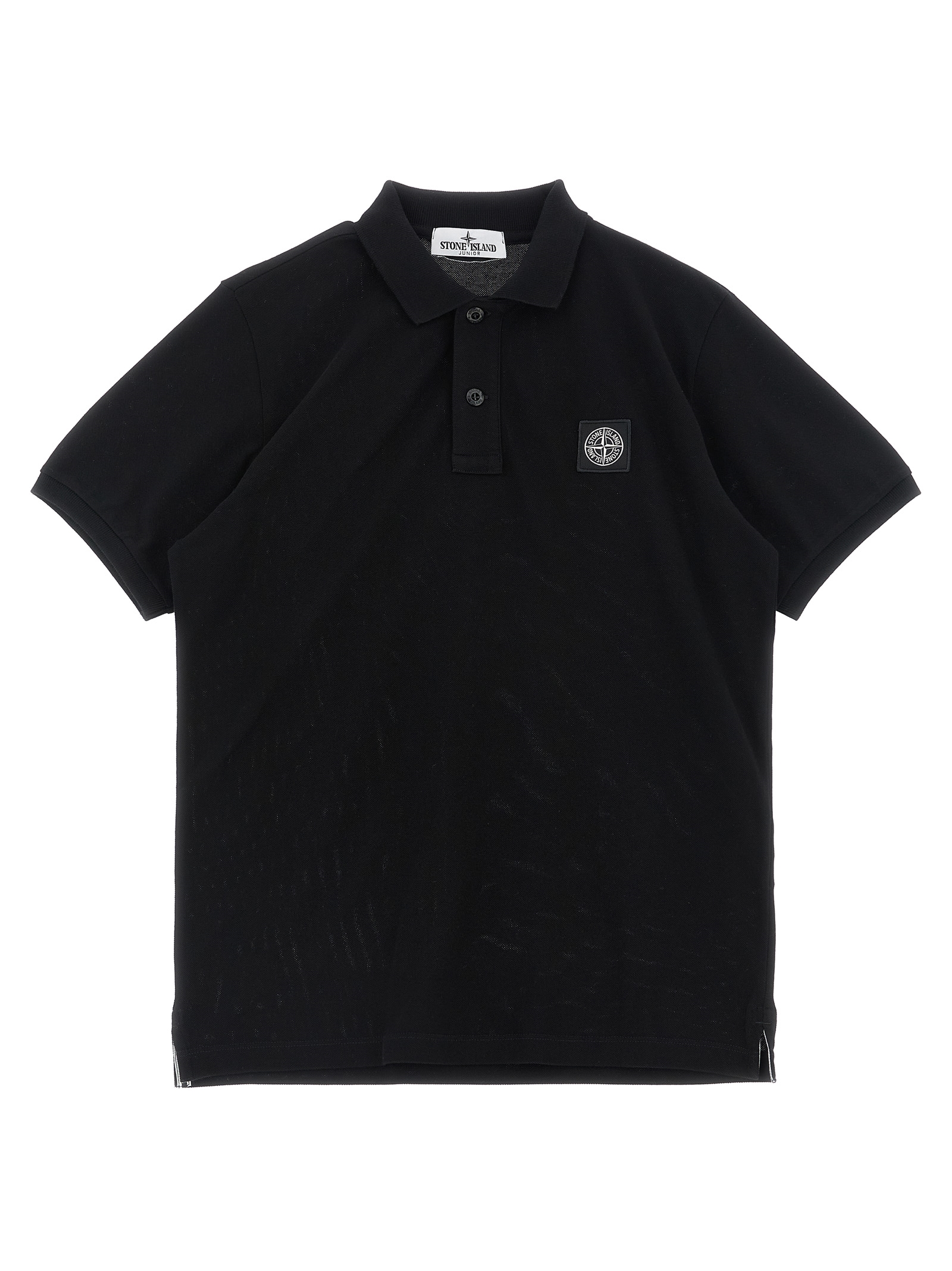 'Compass' logo polo shirt