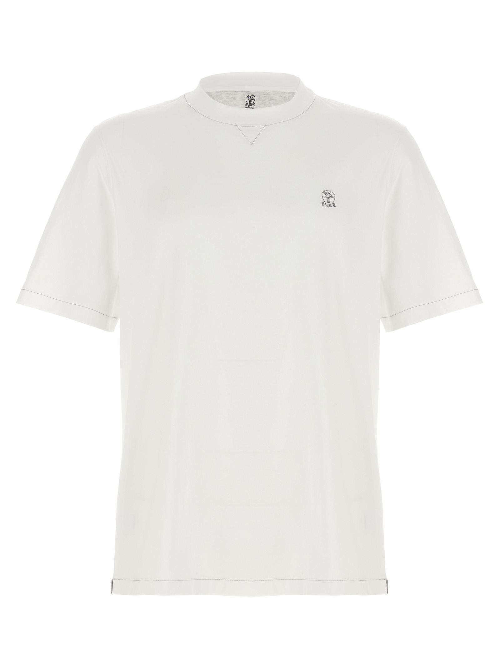 Logo embroidery t-shirt
