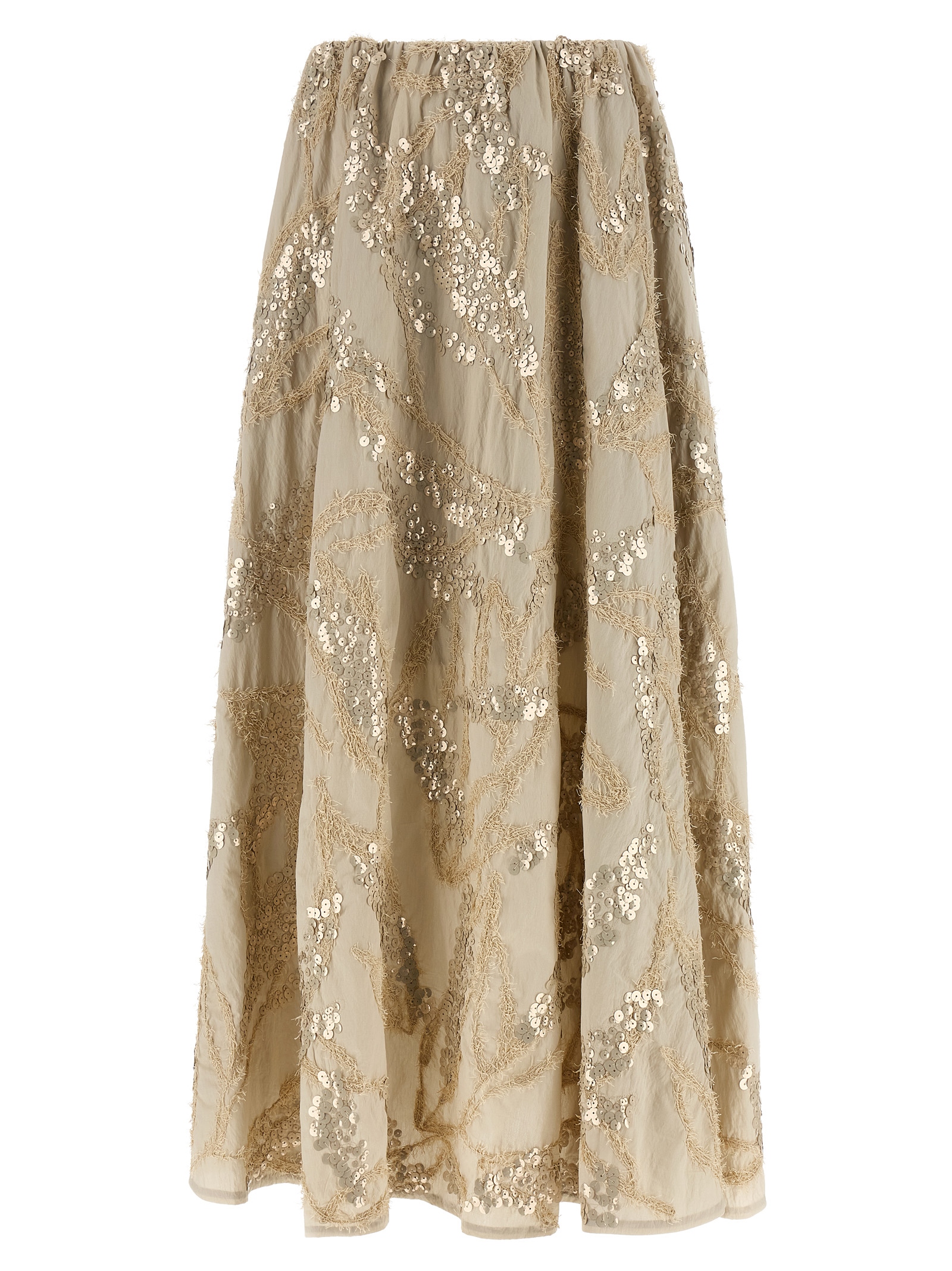 'Dazzling Seabed Embroidery' skirt