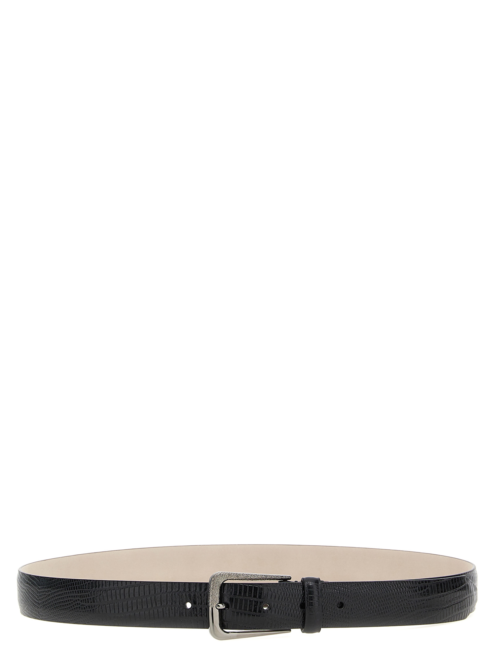 Leather belt