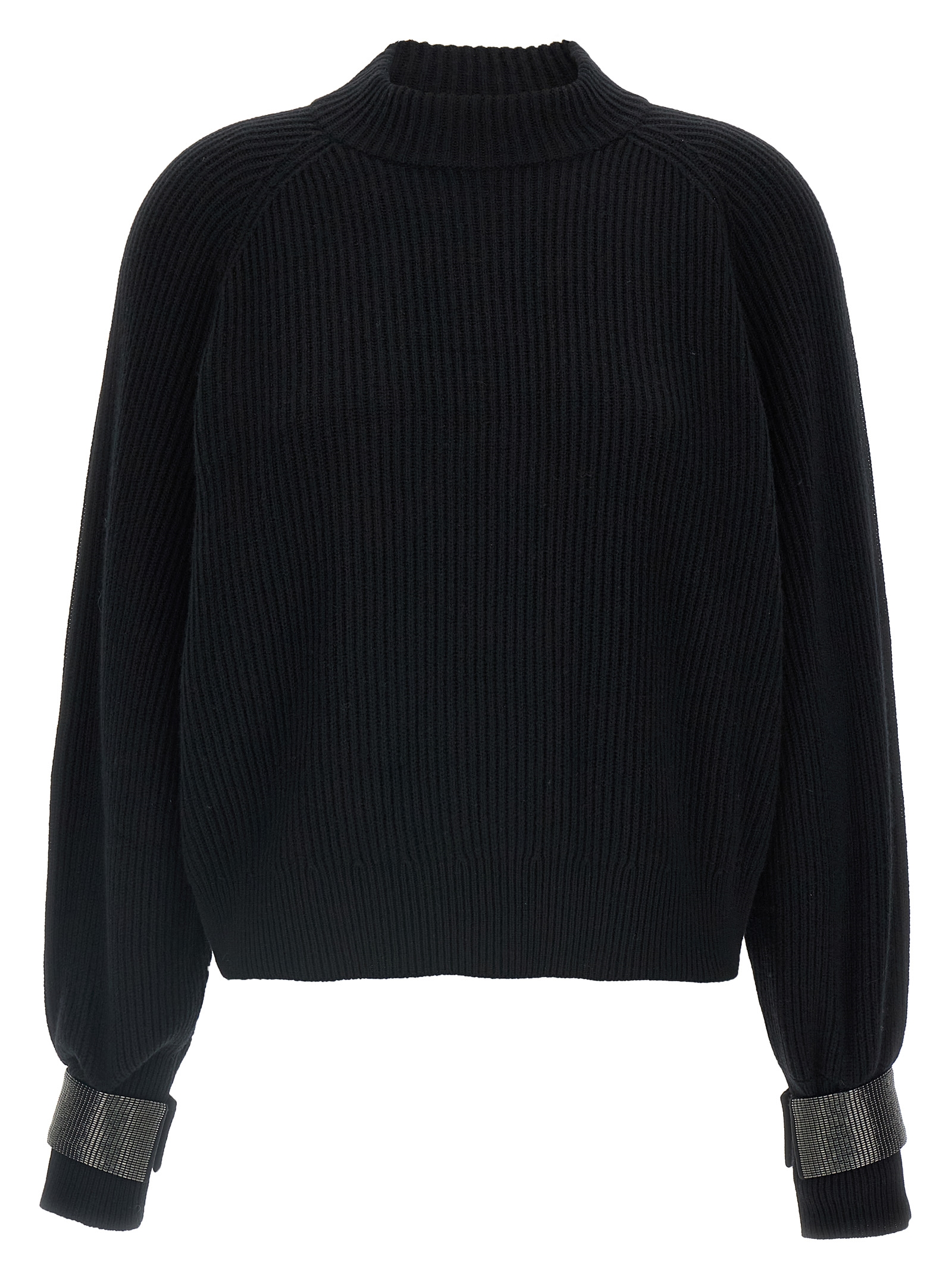 'Monile' cuffs sweater