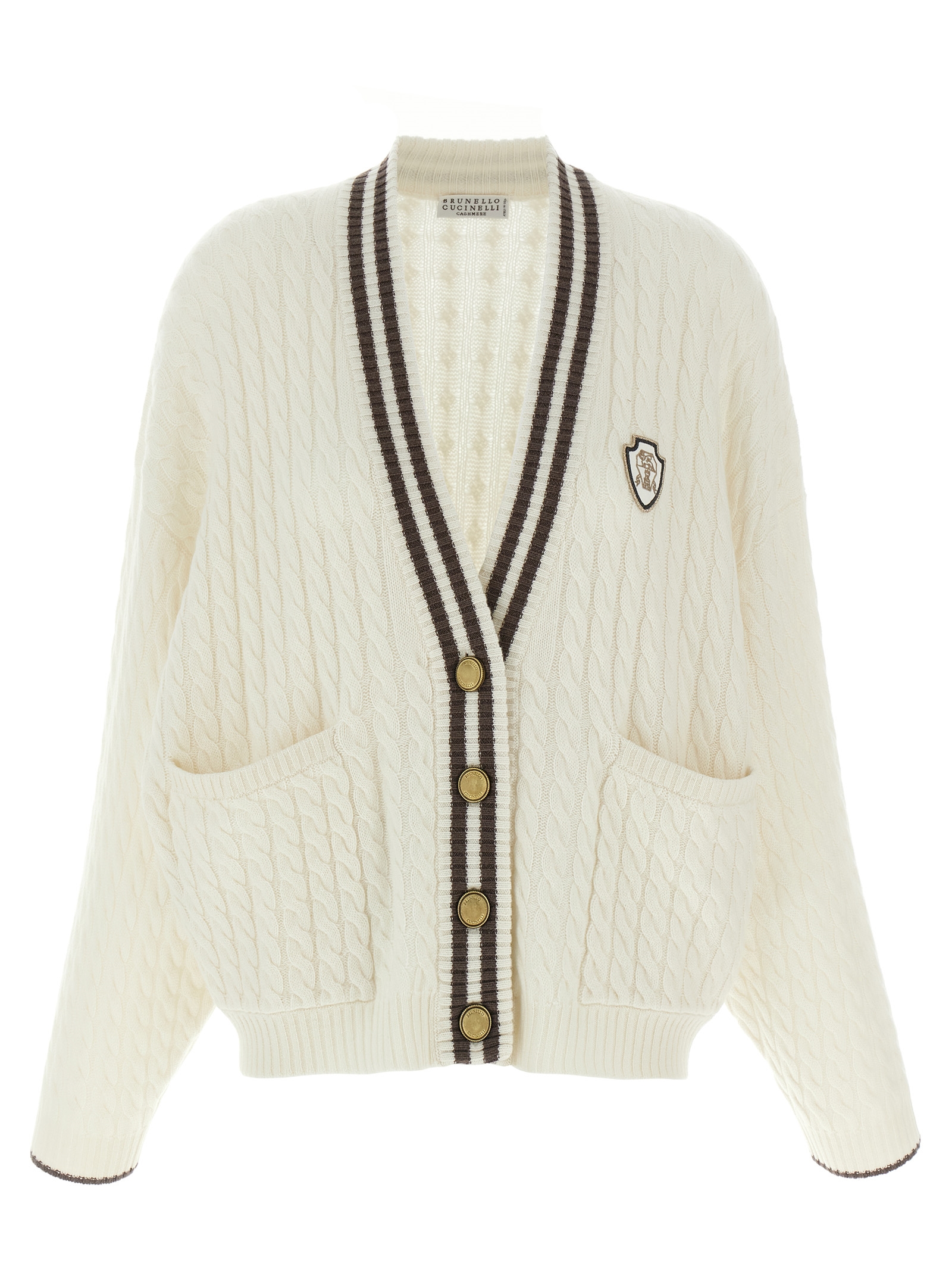 Braided cardigan
