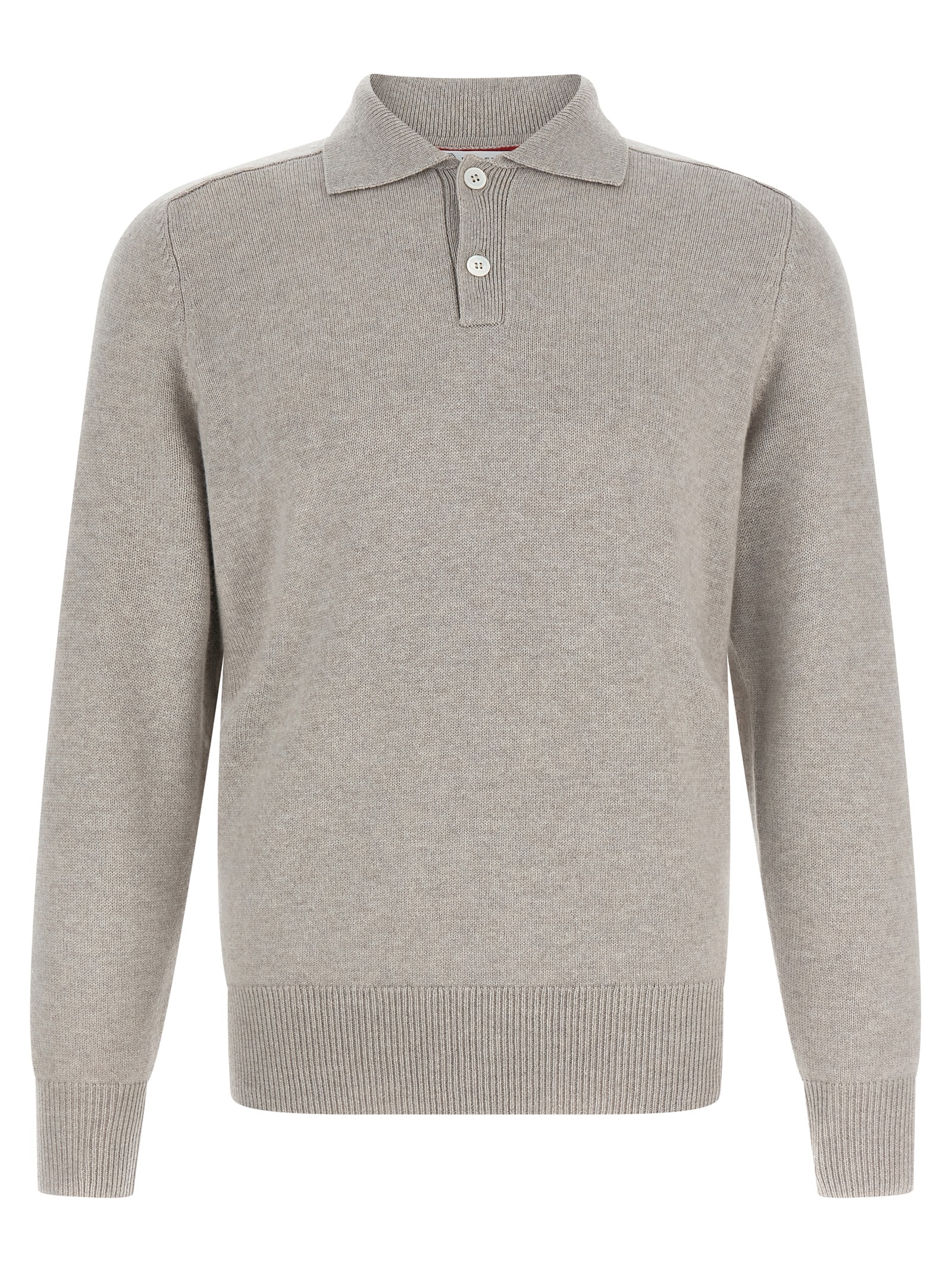 Cashmere polo shirt