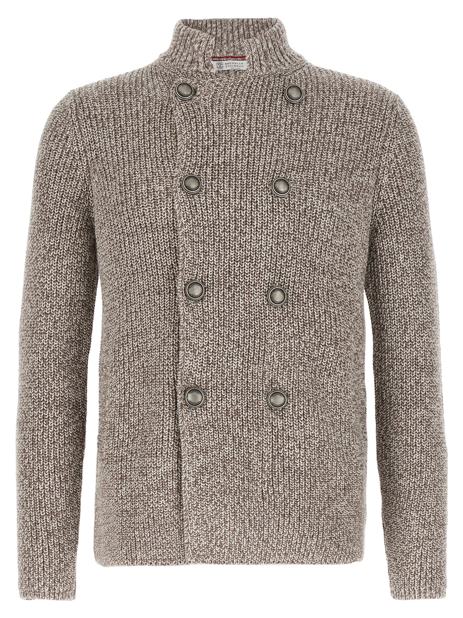 Double-breasted cardigan