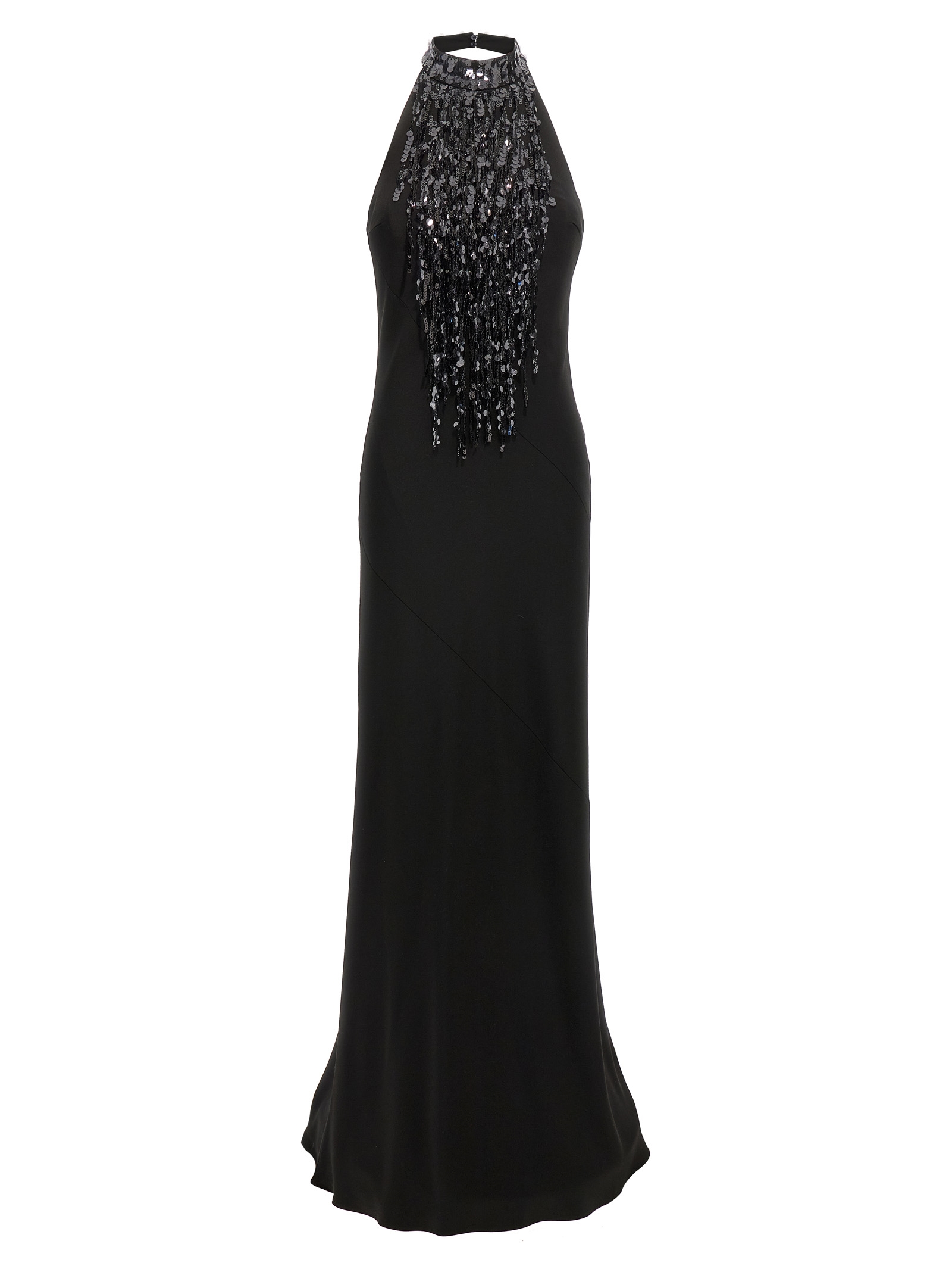 'Glistening Waterfall Embroidery' dress