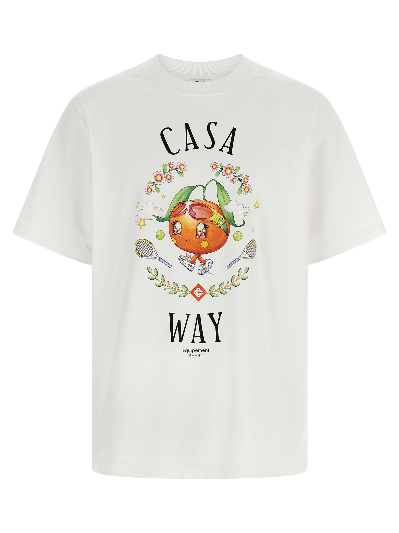'Casa Way Orange Mascot' T-shirt