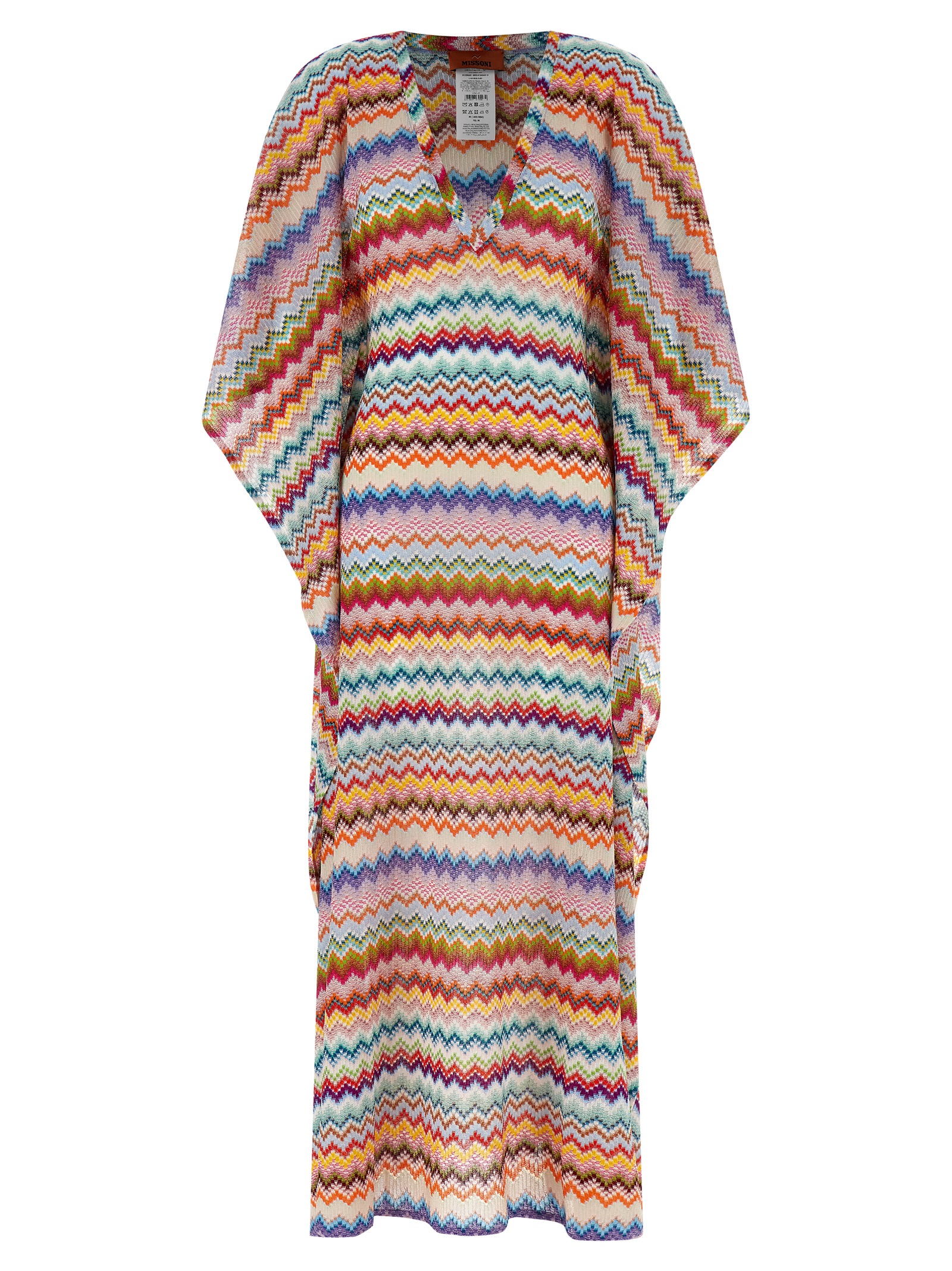 Zigzag knit dress