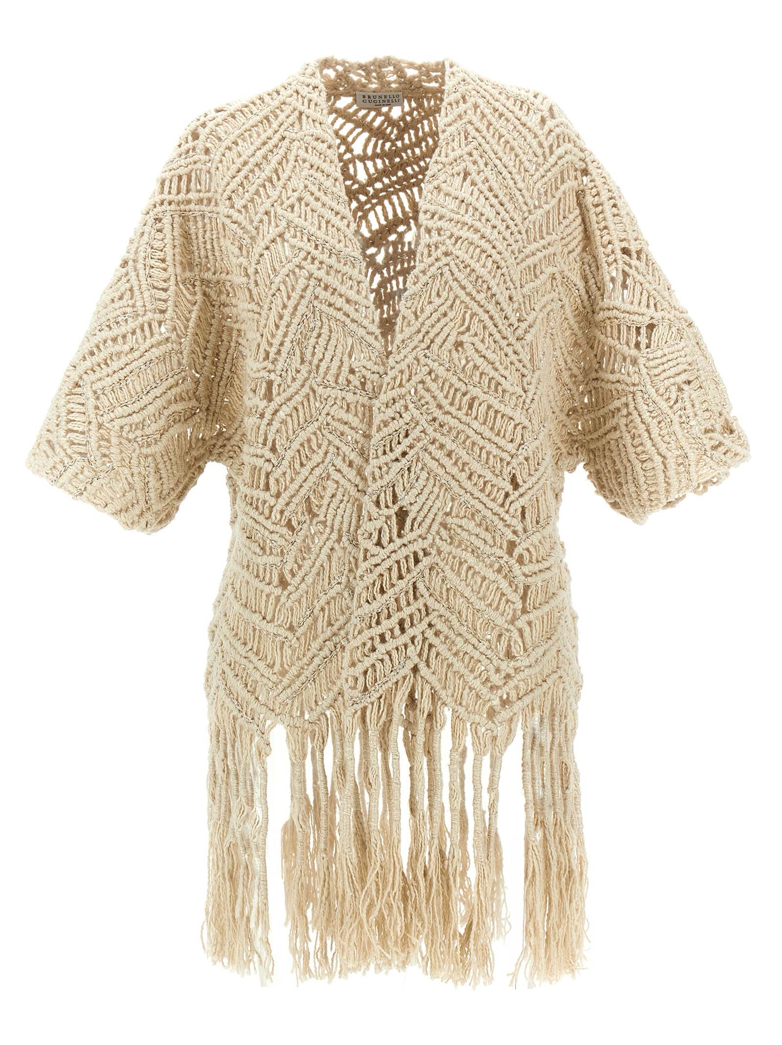 'OPERA Dazzling Macramé' cardigan