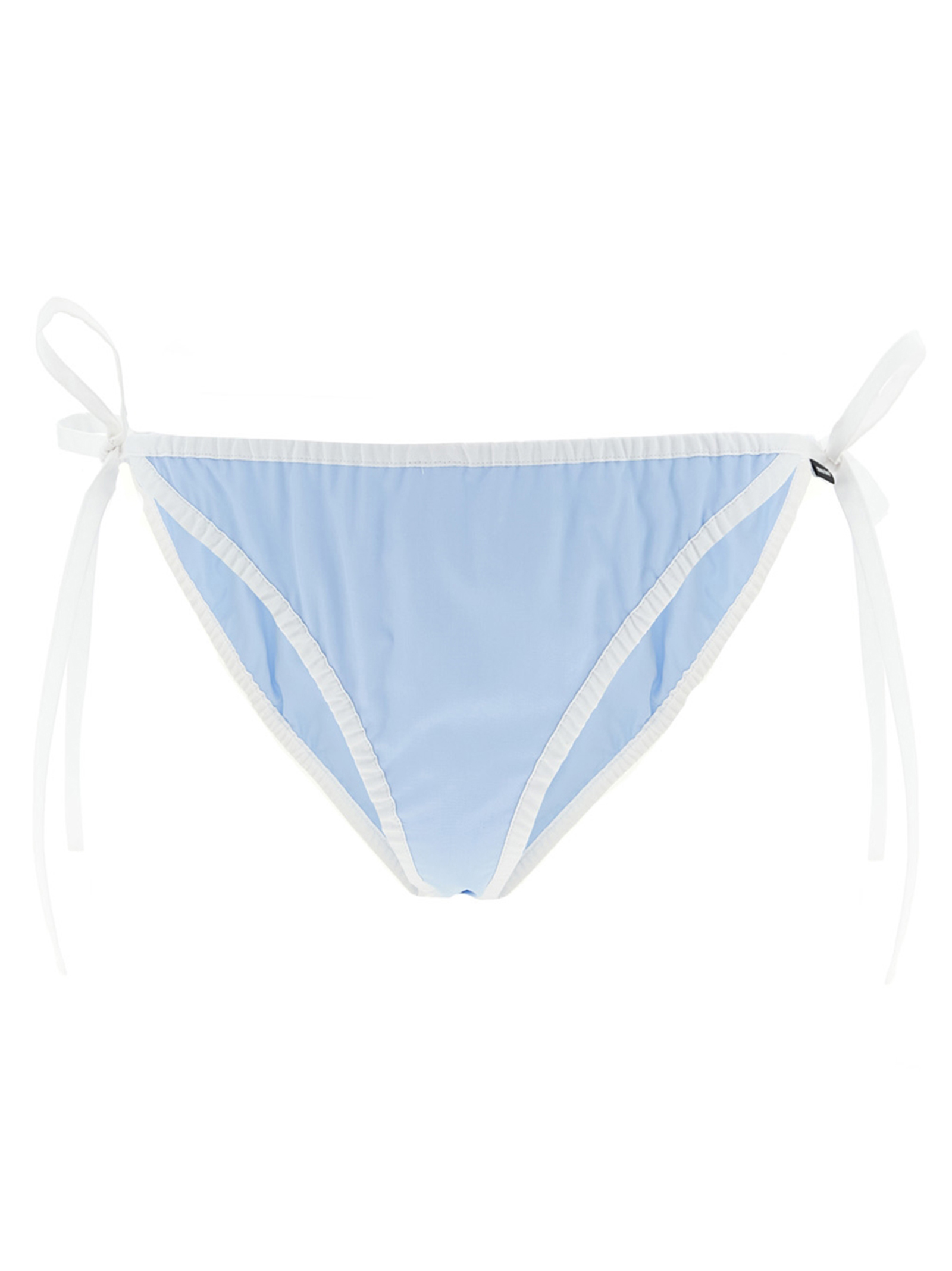 Poplin bikini briefs