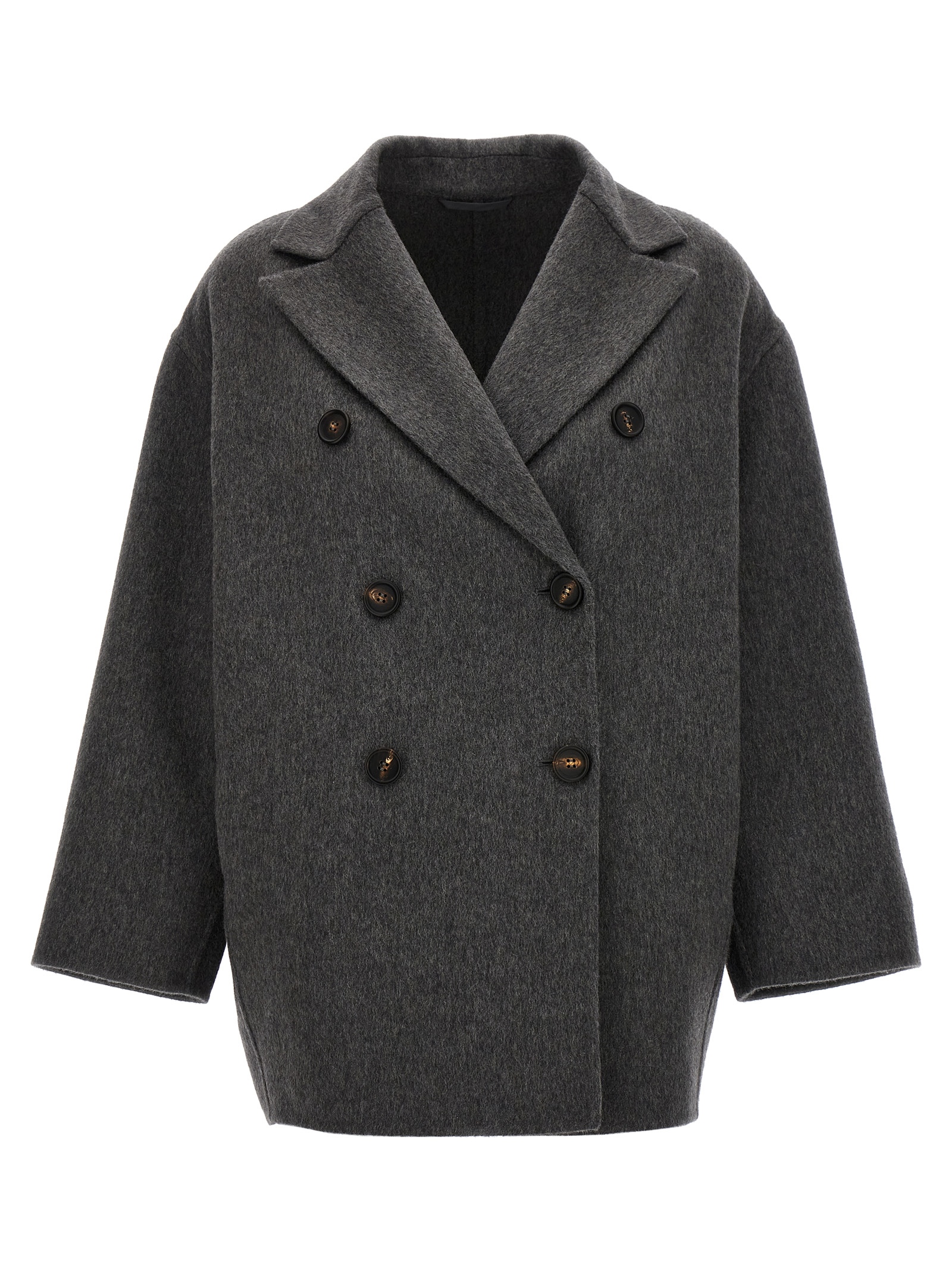 Double-breasted coat