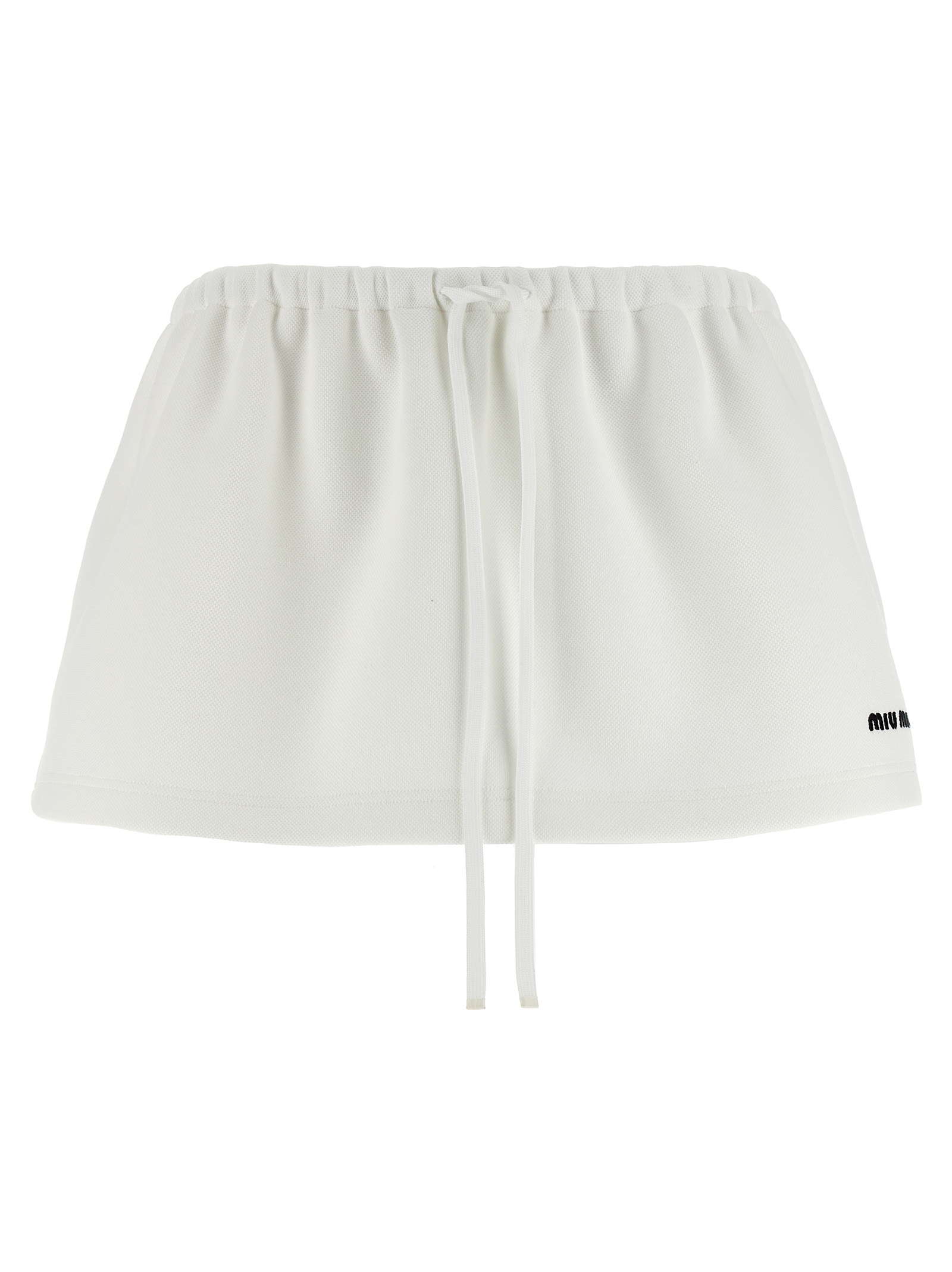 Logo embroidery skirt