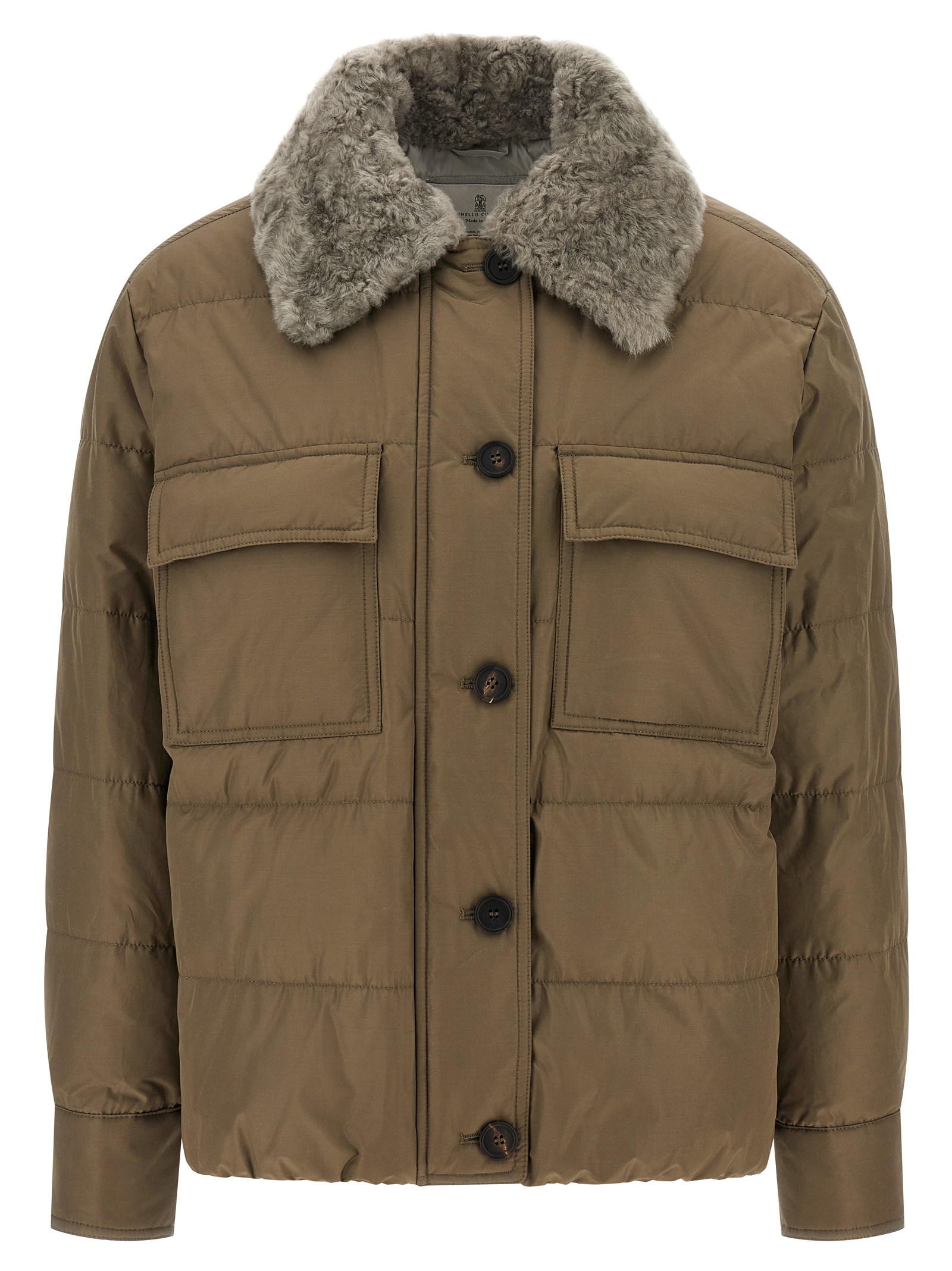 Monile sherling down jacket