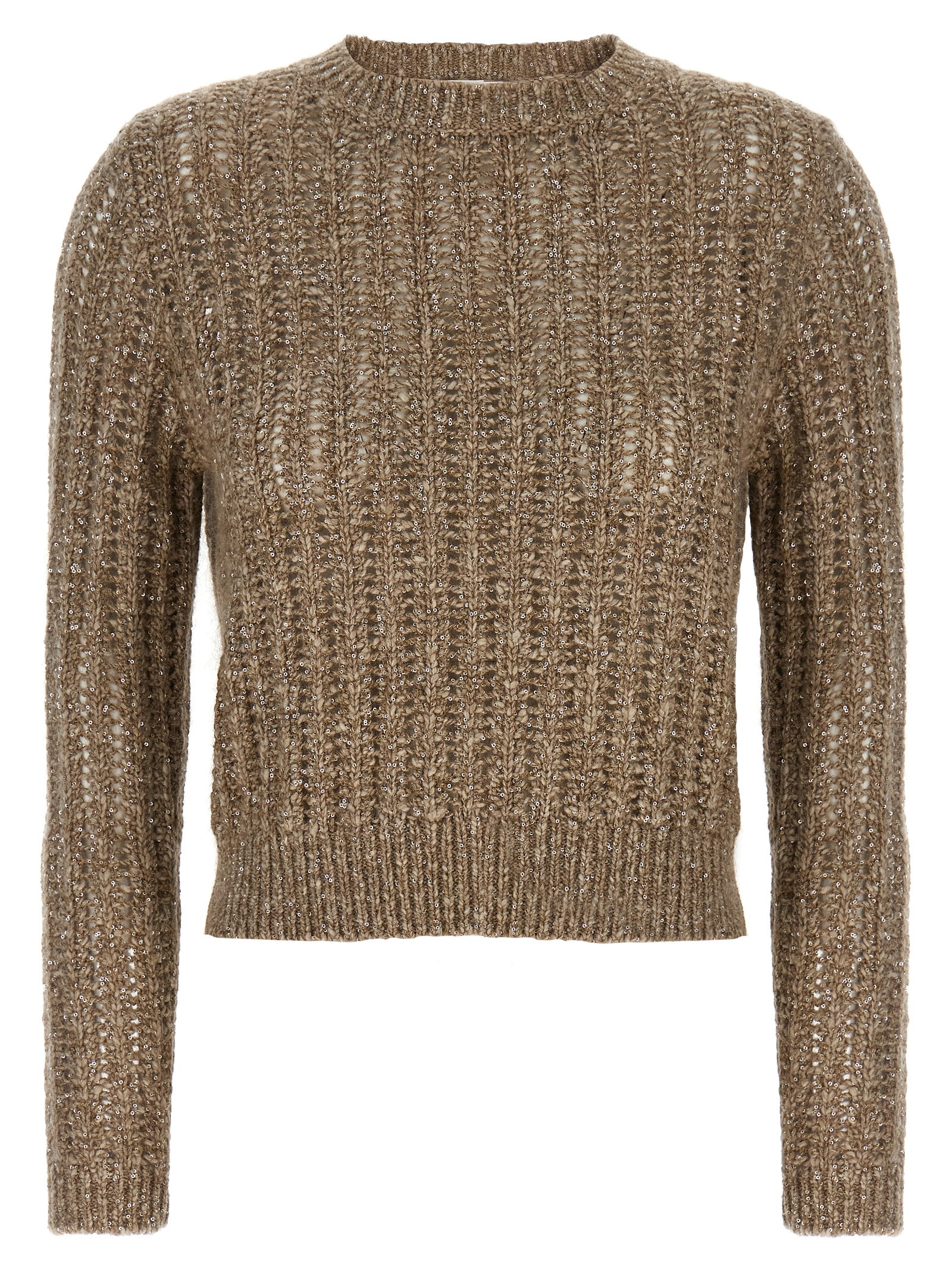 'Rustic Dazzling Net' sweater