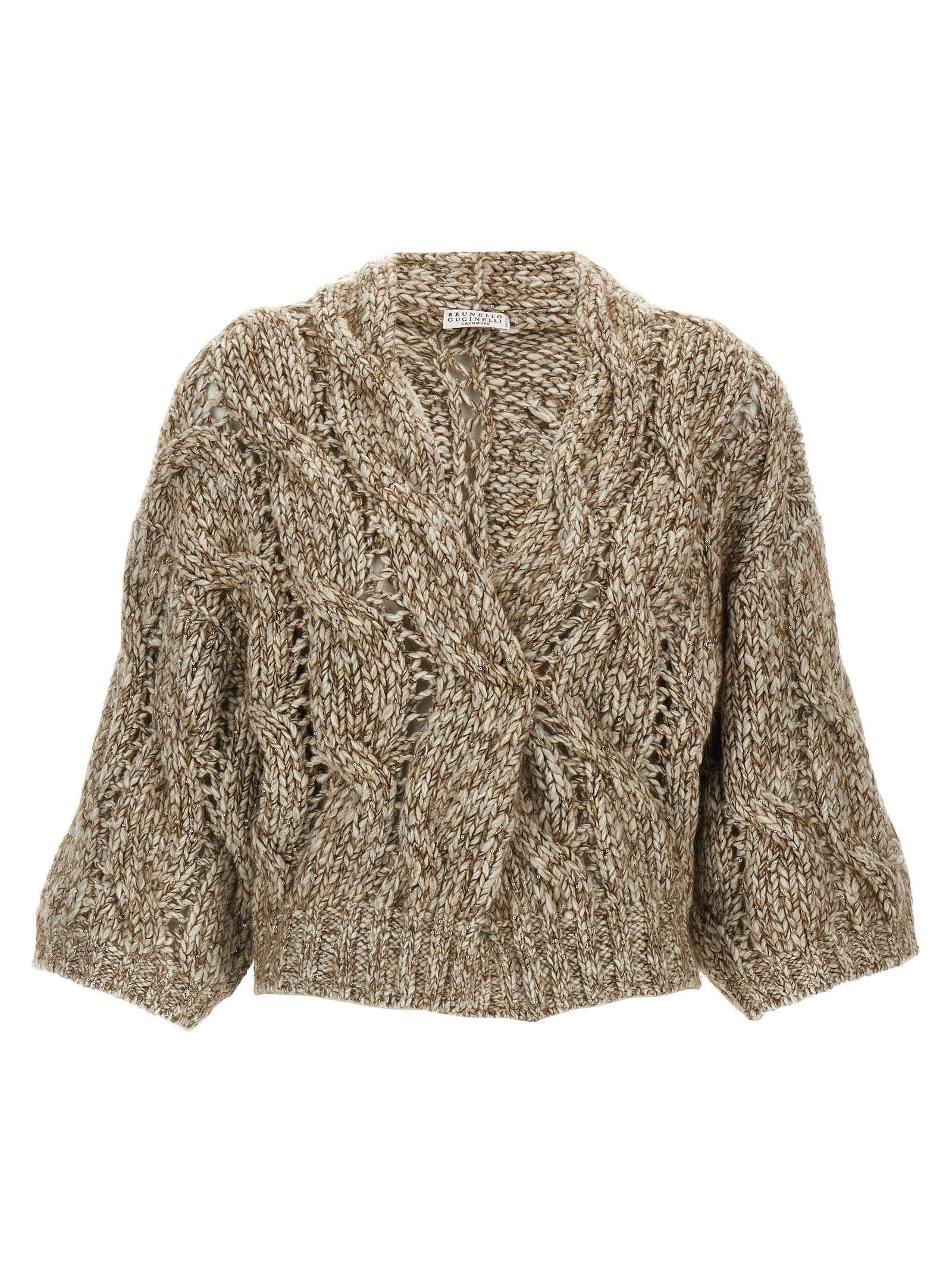 Short-sleeved cardigan