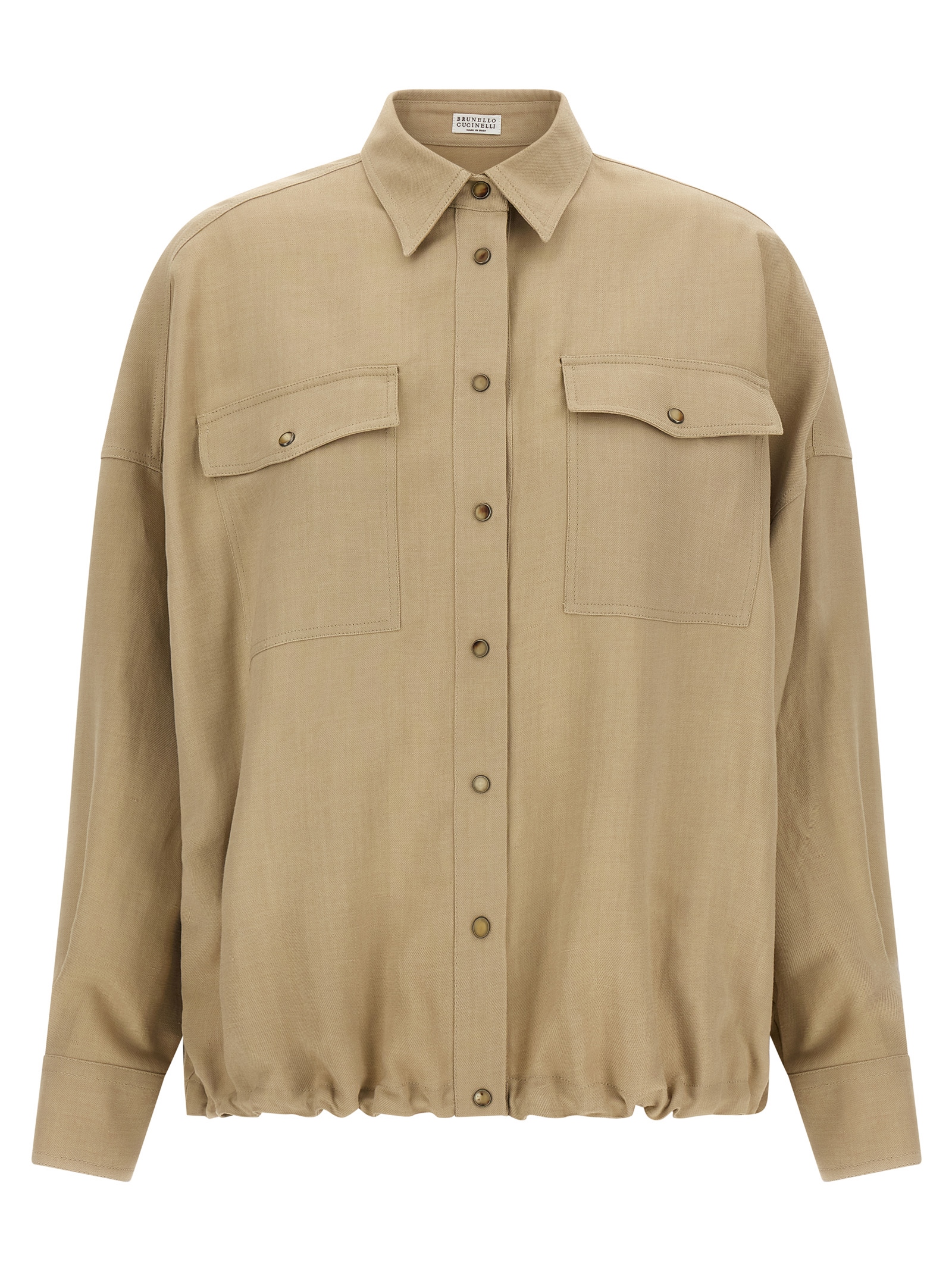 Fluid twill shirt
