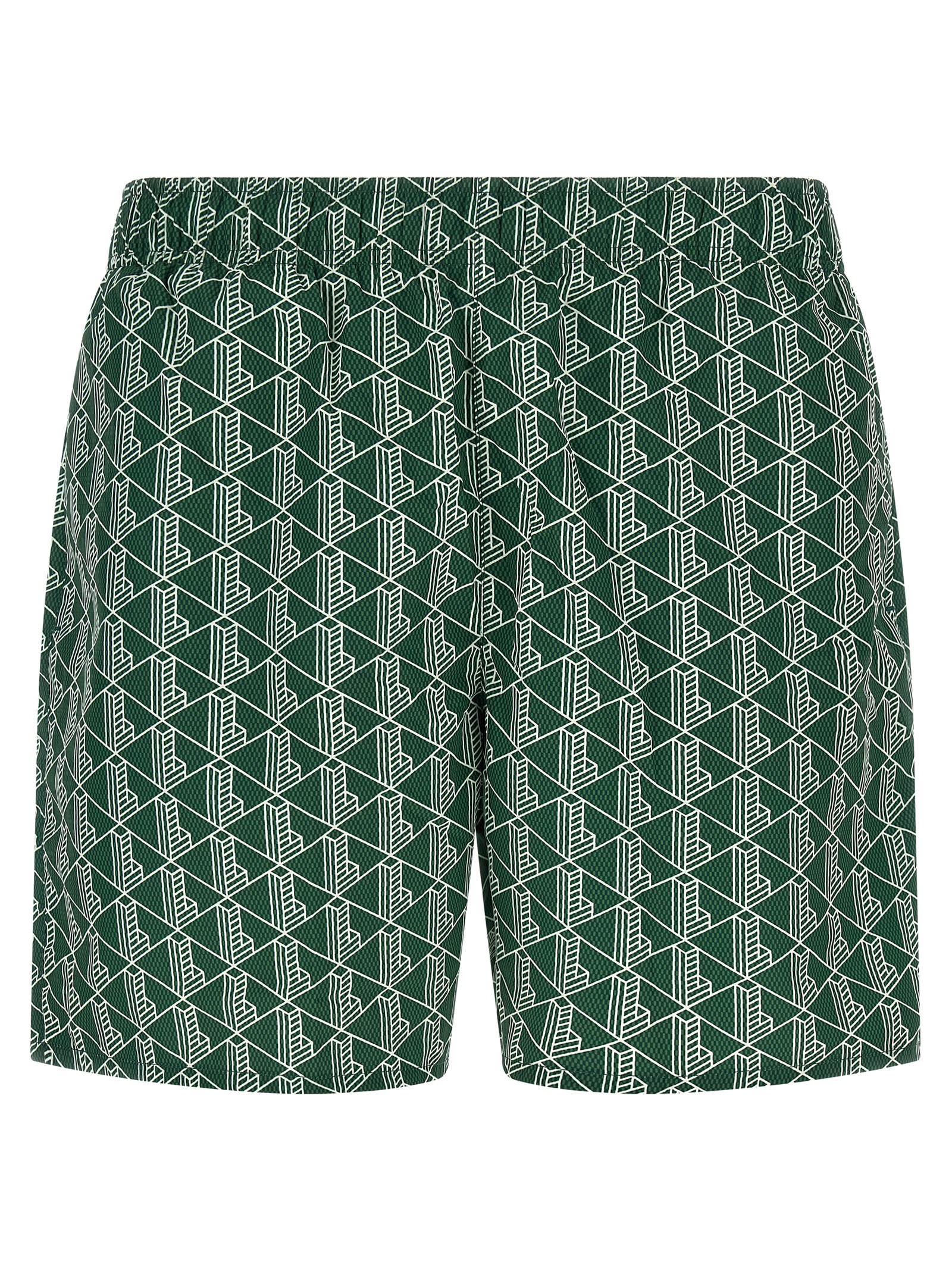 Monogram print swimsuit