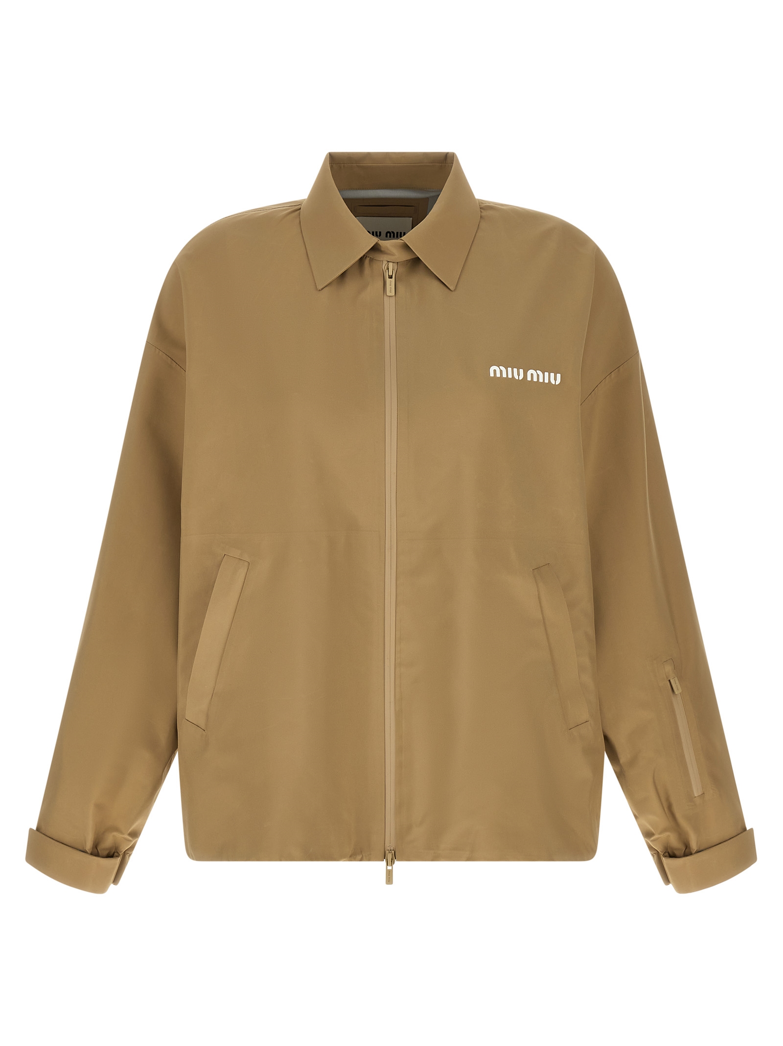 Tech canvas windbreaker 