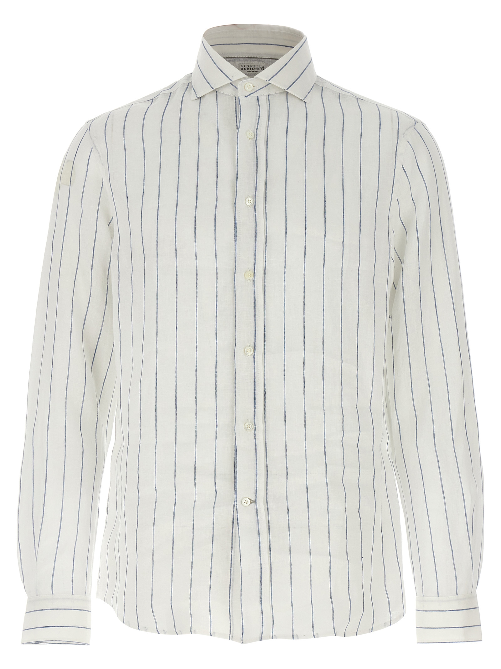 Striped linen shirt